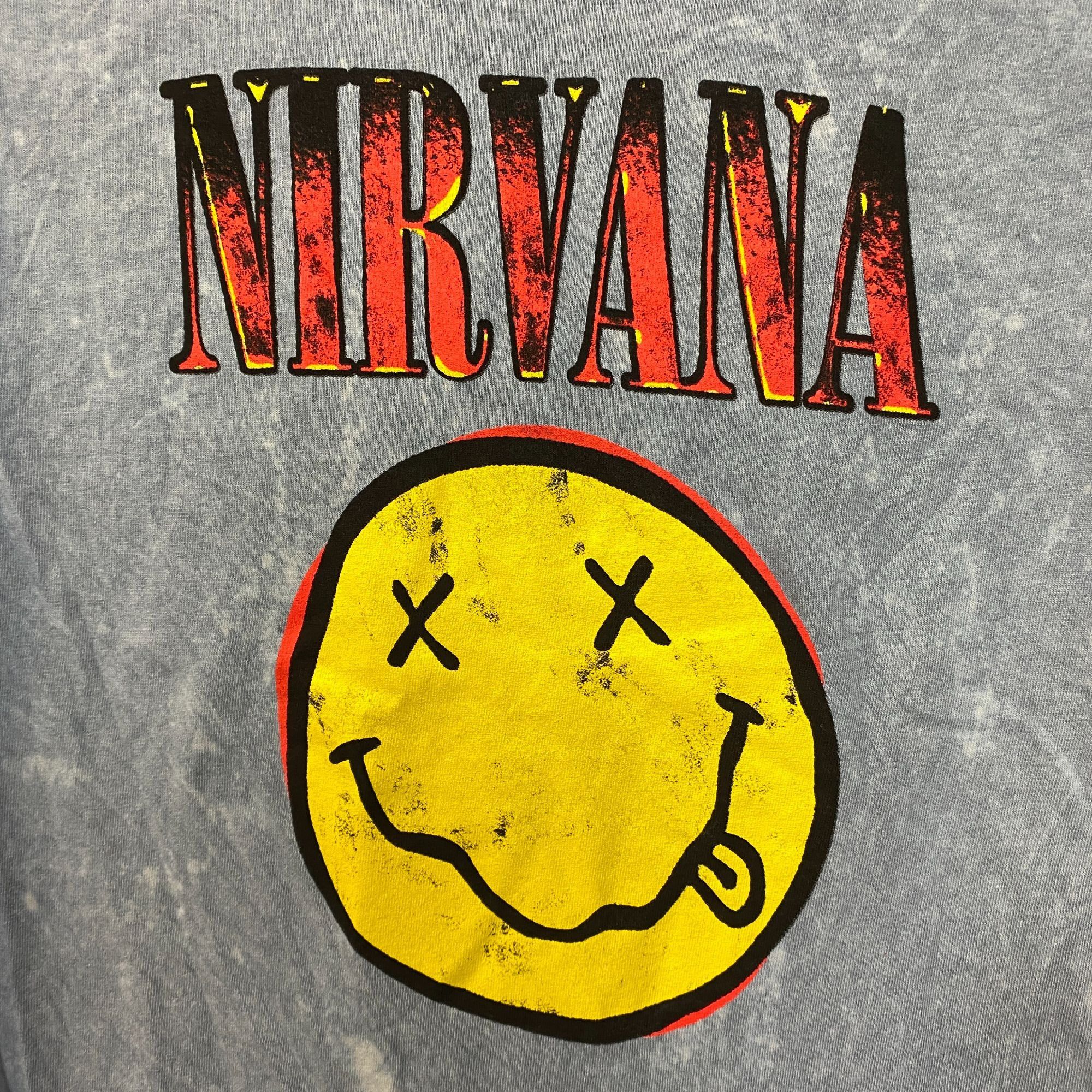 Nirvana Nirvana Nevermind Tour Dead Eye Smiley Grunge Band Tee S Size US S / EU 44-46 / 1 - 2 Thumbnail