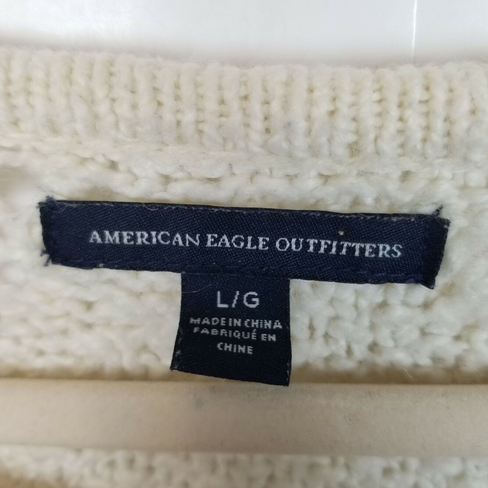 American Eagle Outfitters American Eagle Womens Wool Sweater Preppy Academia Teacher L Size L / US 10 / IT 46 - 5 Thumbnail