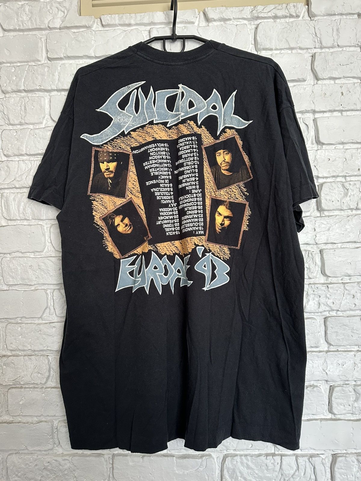 Band Tees 1992 Suicidal Tendencies The Art Rebellion Vintage T-Shirt Size US L / EU 52-54 / 3 - 7 Thumbnail