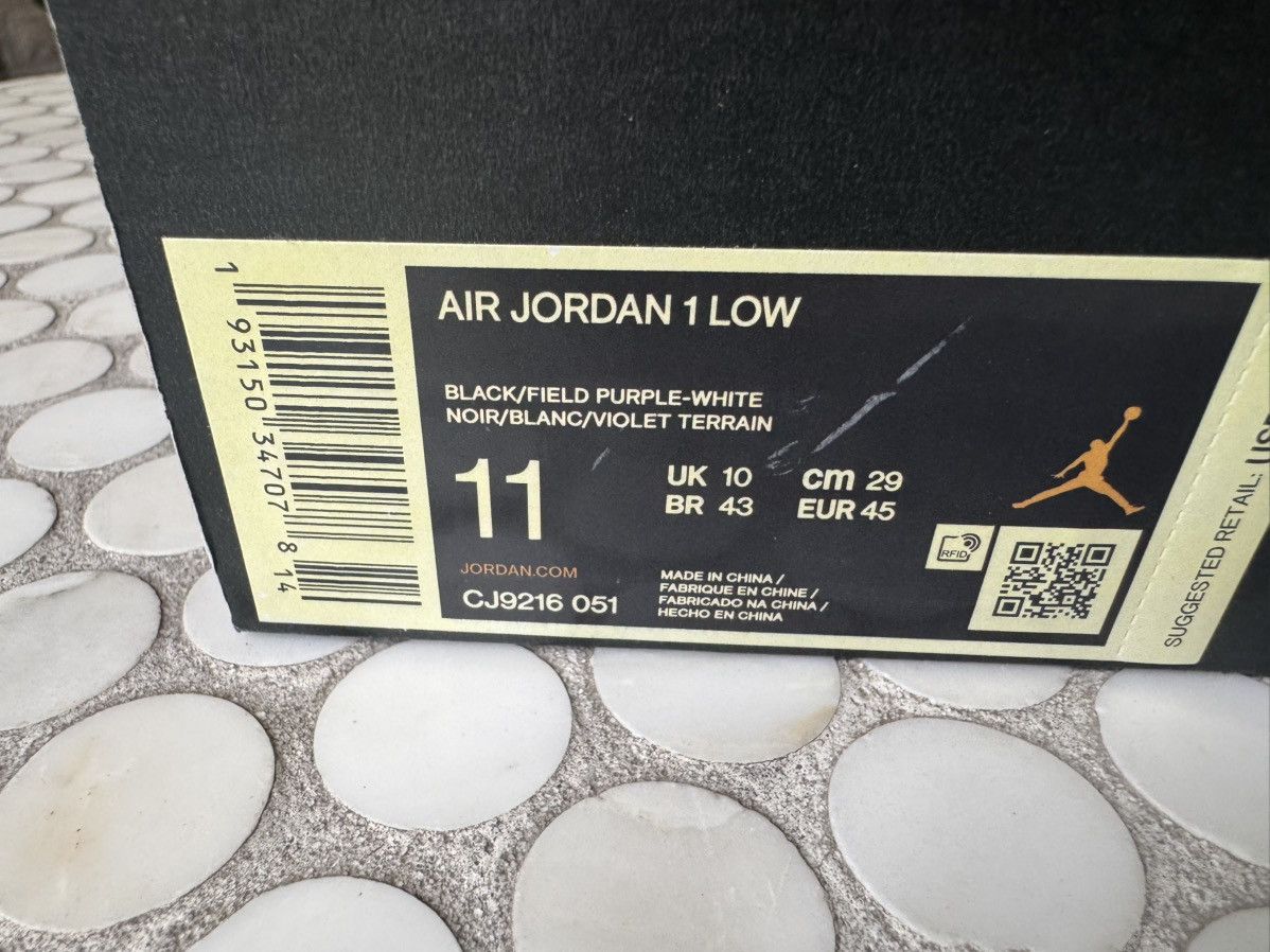 Jordan Brand 11 Jordan 1 Low Rivals Lakers Top 3 What The Size US 11 / EU 44 - 8 Thumbnail