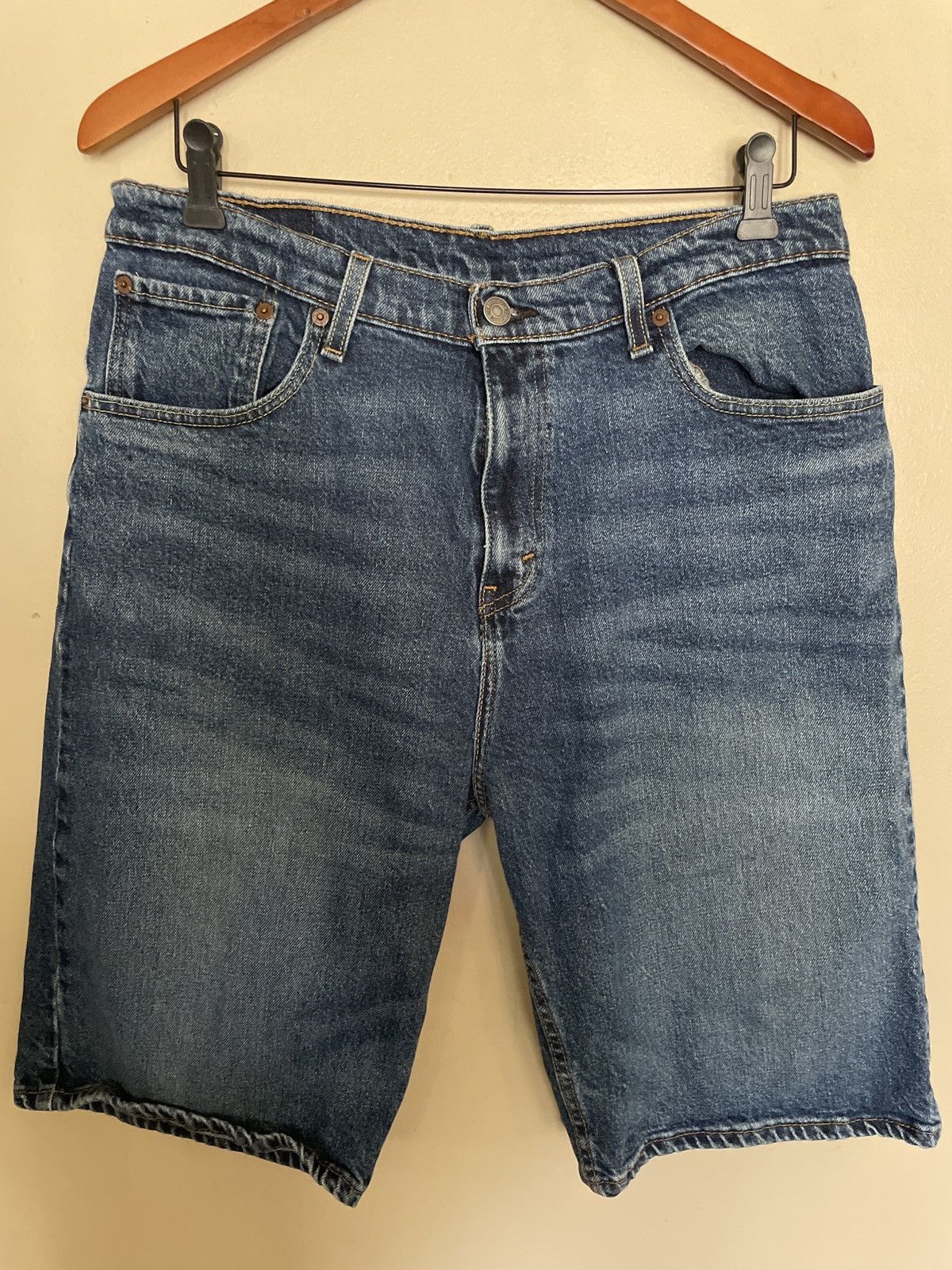Levi's × Levi's Vintage Clothing Levis 569 Jean Shorts Mens 33 Denim Jorts Classic Fit cotton Size US 33 - 1 Thumbnail