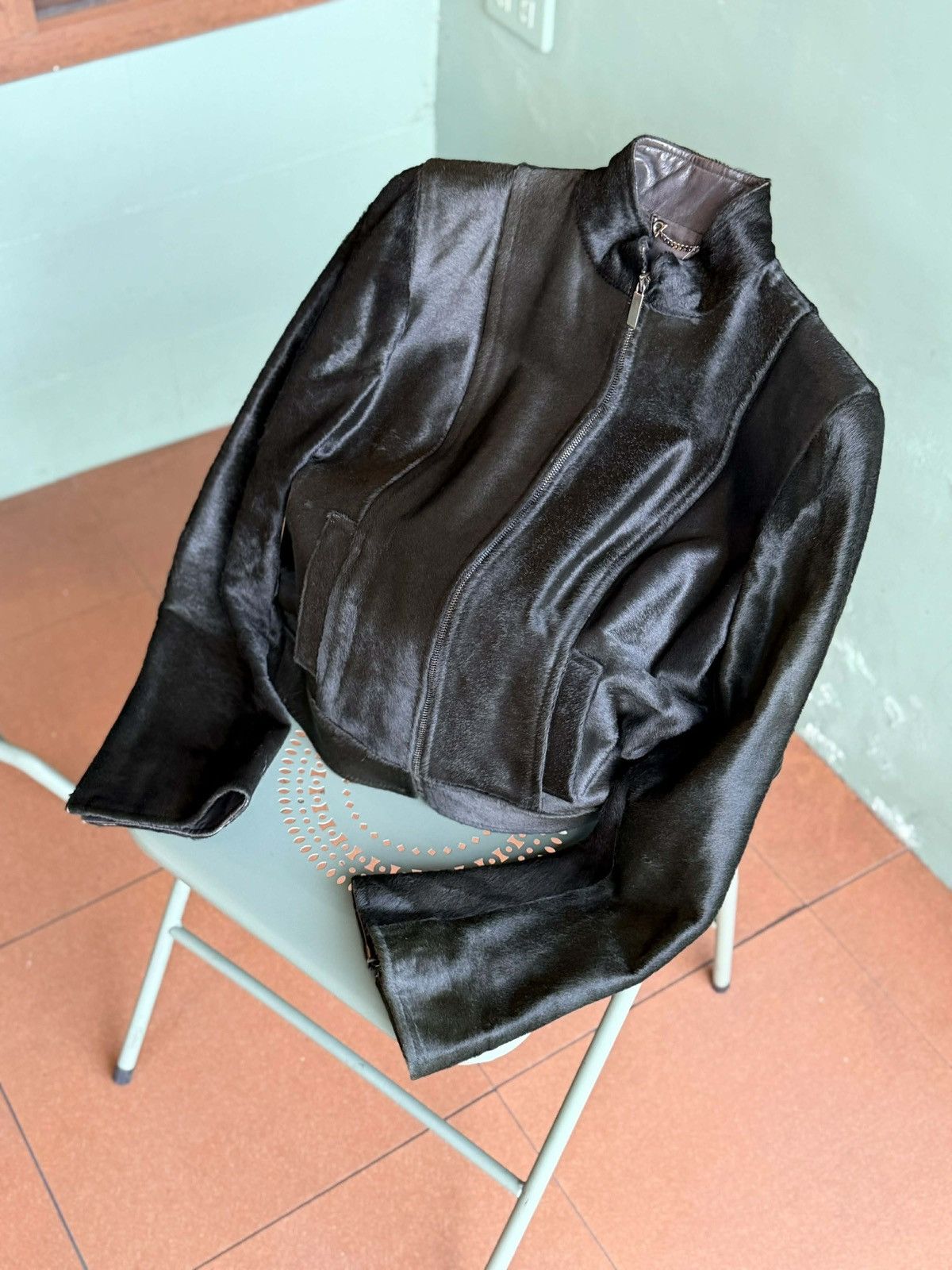 Gucci Gucci by Tom Ford Pony Hair Leather Jacket Size US S / EU 44-46 / 1 - 1 Thumbnail