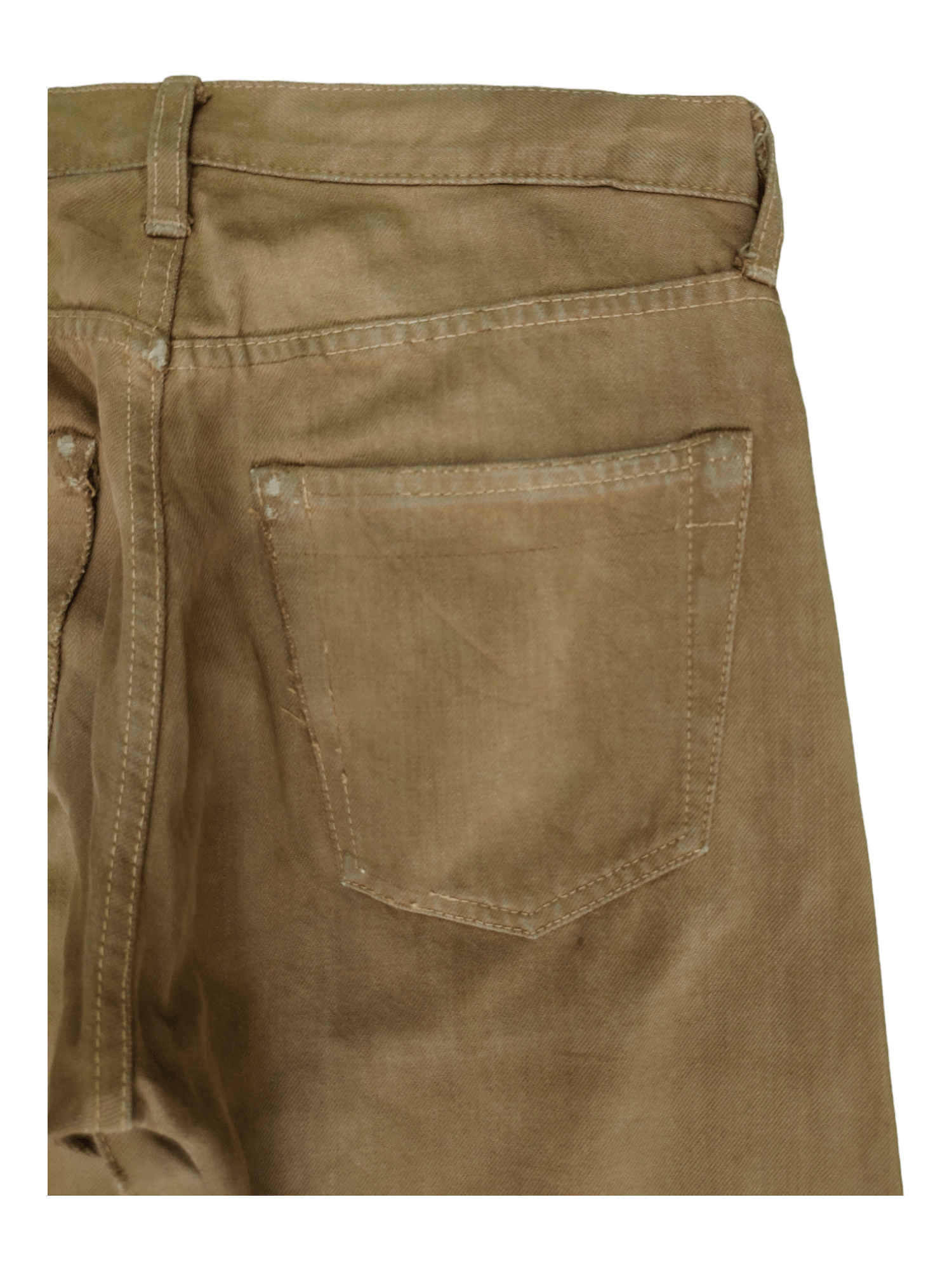 Dries Van Noten 1990s Dries Van Noten Persimmon Selvedge Distress Jeans Size US 30 / EU 46 - 14 Thumbnail