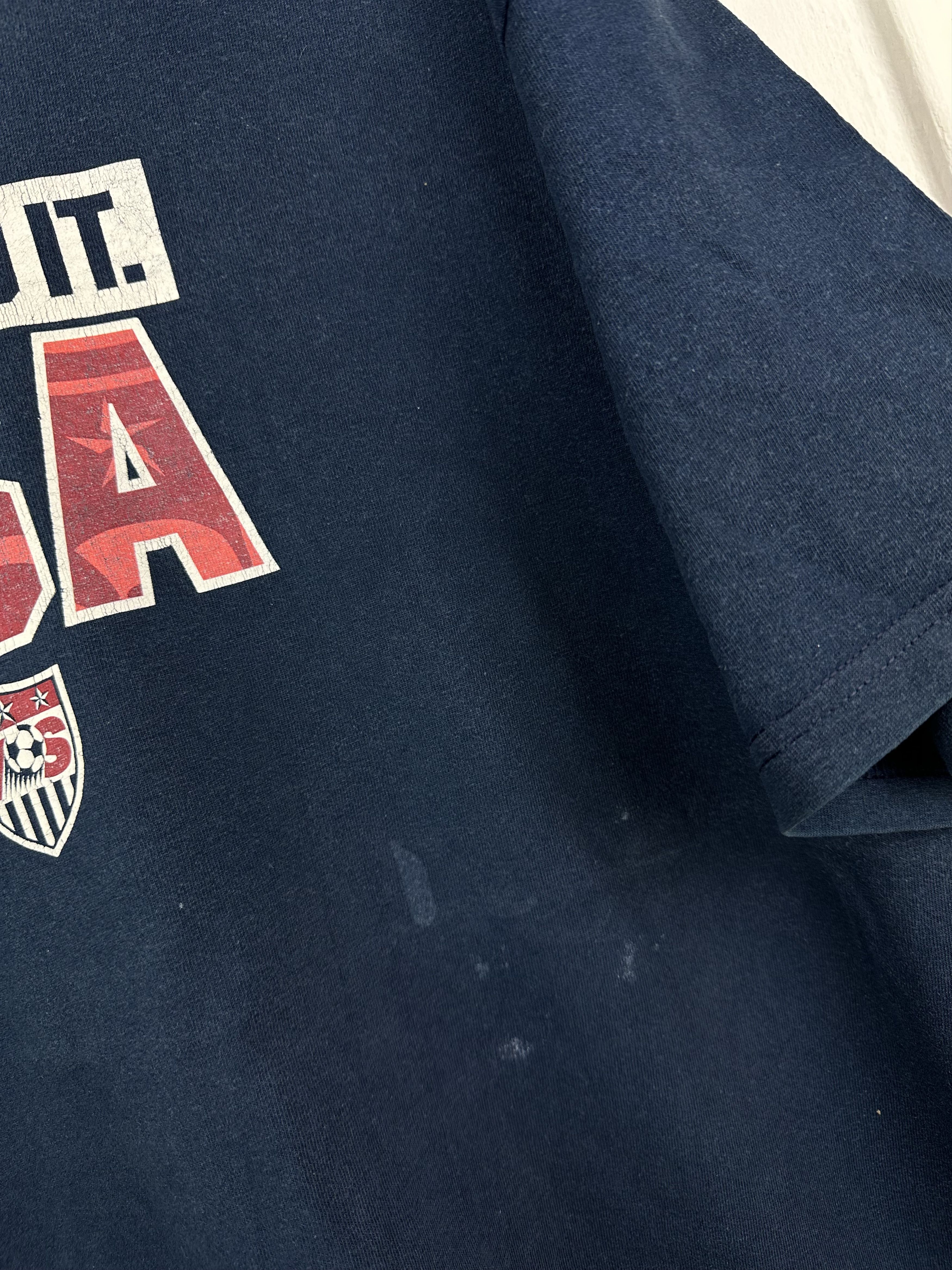Nike Vintage Nike USA Football Shirt Train Jersey Soccer Y2K Size US XL / EU 56 / 4 - 4 Thumbnail