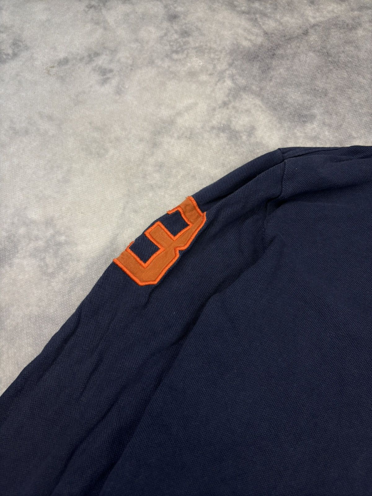 Polo Ralph Lauren Vintage Polo Ralph Lauren Rugby Long Sleeve Polo Red Denim Size US M / EU 48-50 / 2 - 2 Thumbnail