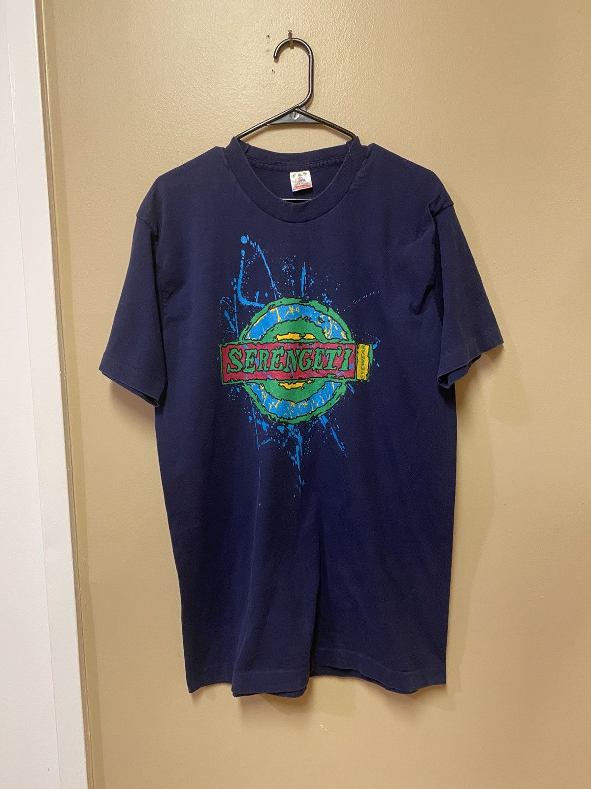 Vintage Serengeti Eyewear T-Shirt Size US L / EU 52-54 / 3 - 1 Thumbnail