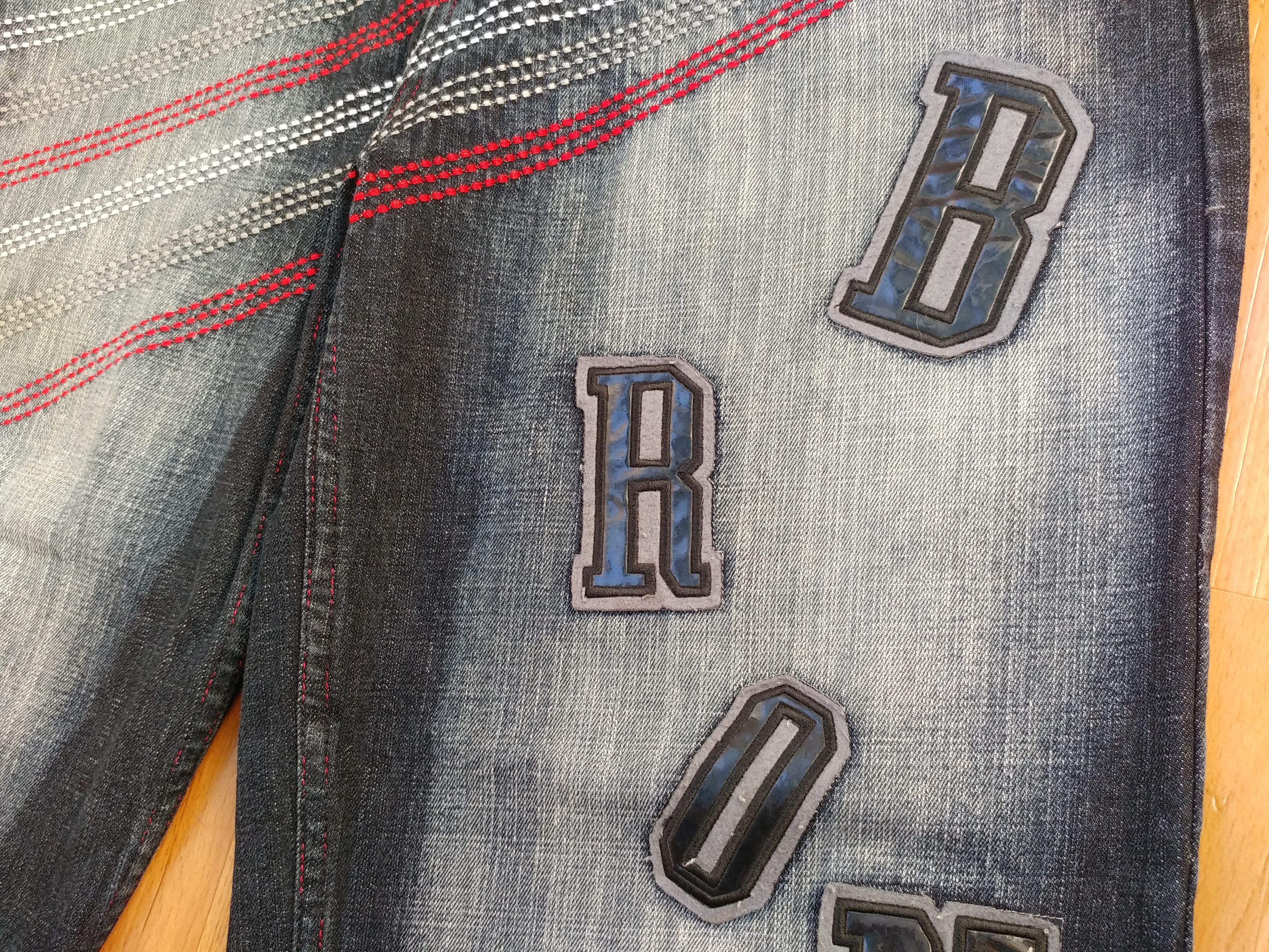 Other Bronxxx jeans, vintage, 90s hip hop, baggy Bronx NYC 34 Size US 34 / EU 50 - 6 Thumbnail