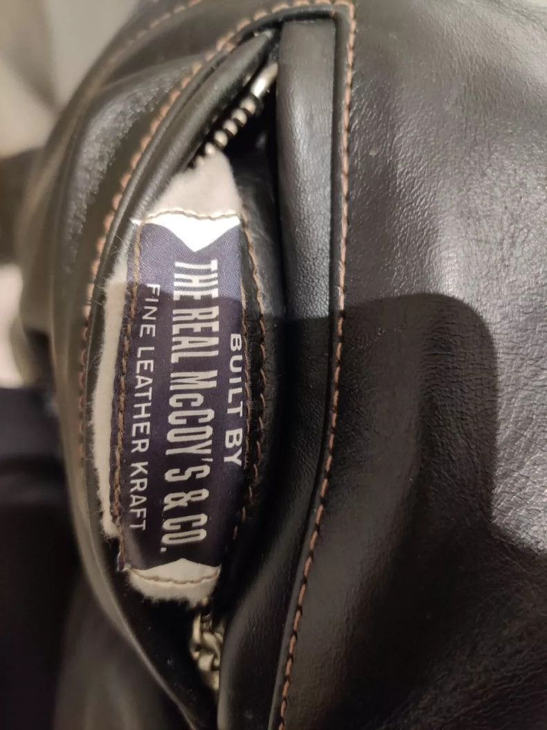 The Real McCoy's The Real McCoys BUCO J-100 Leather Jacket Size US S / EU 44-46 / 1 - 3 Thumbnail