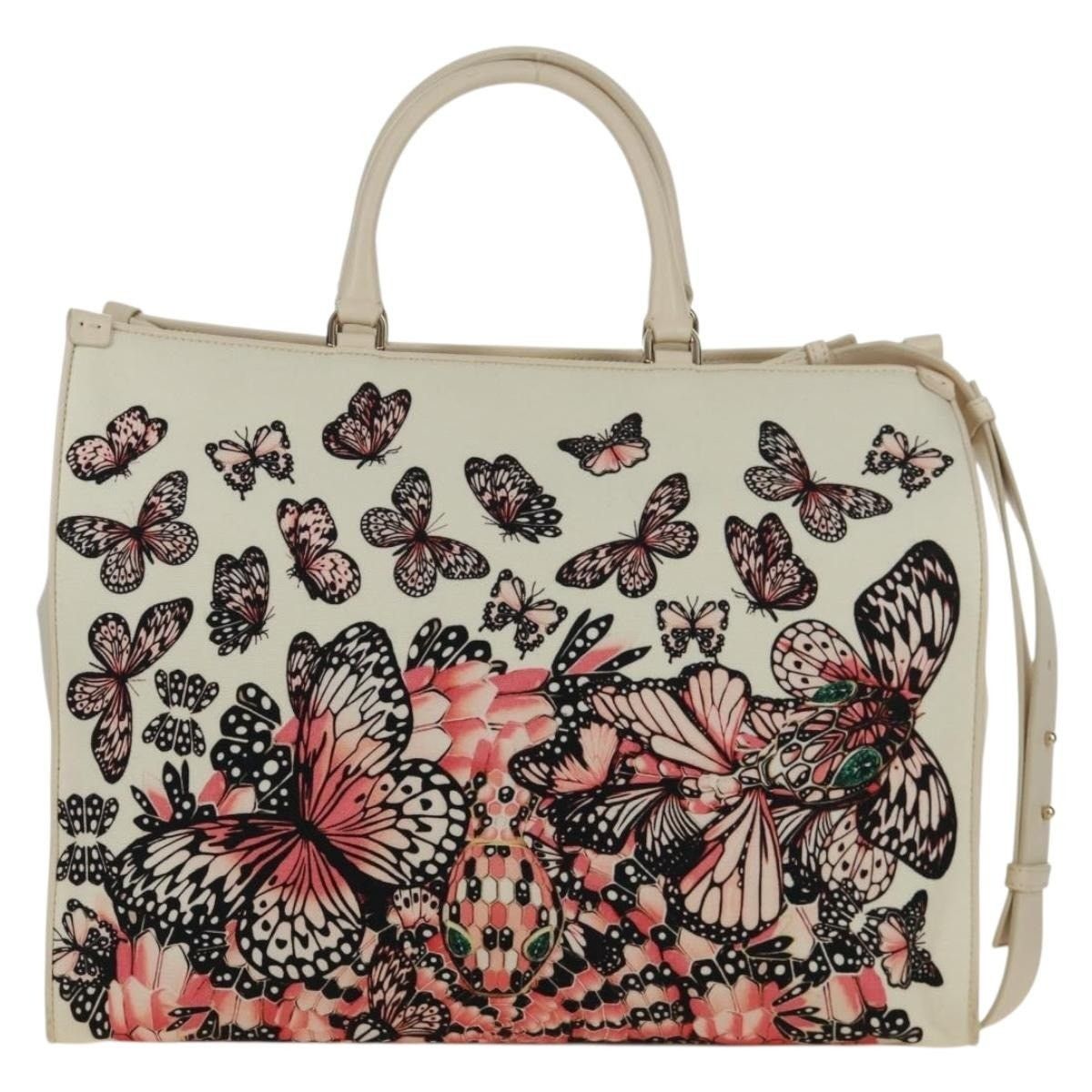 Bvlgari Bvlgari Canvas Bag Mary Katrantzou White Gold Size ONE SIZE - 1 Thumbnail