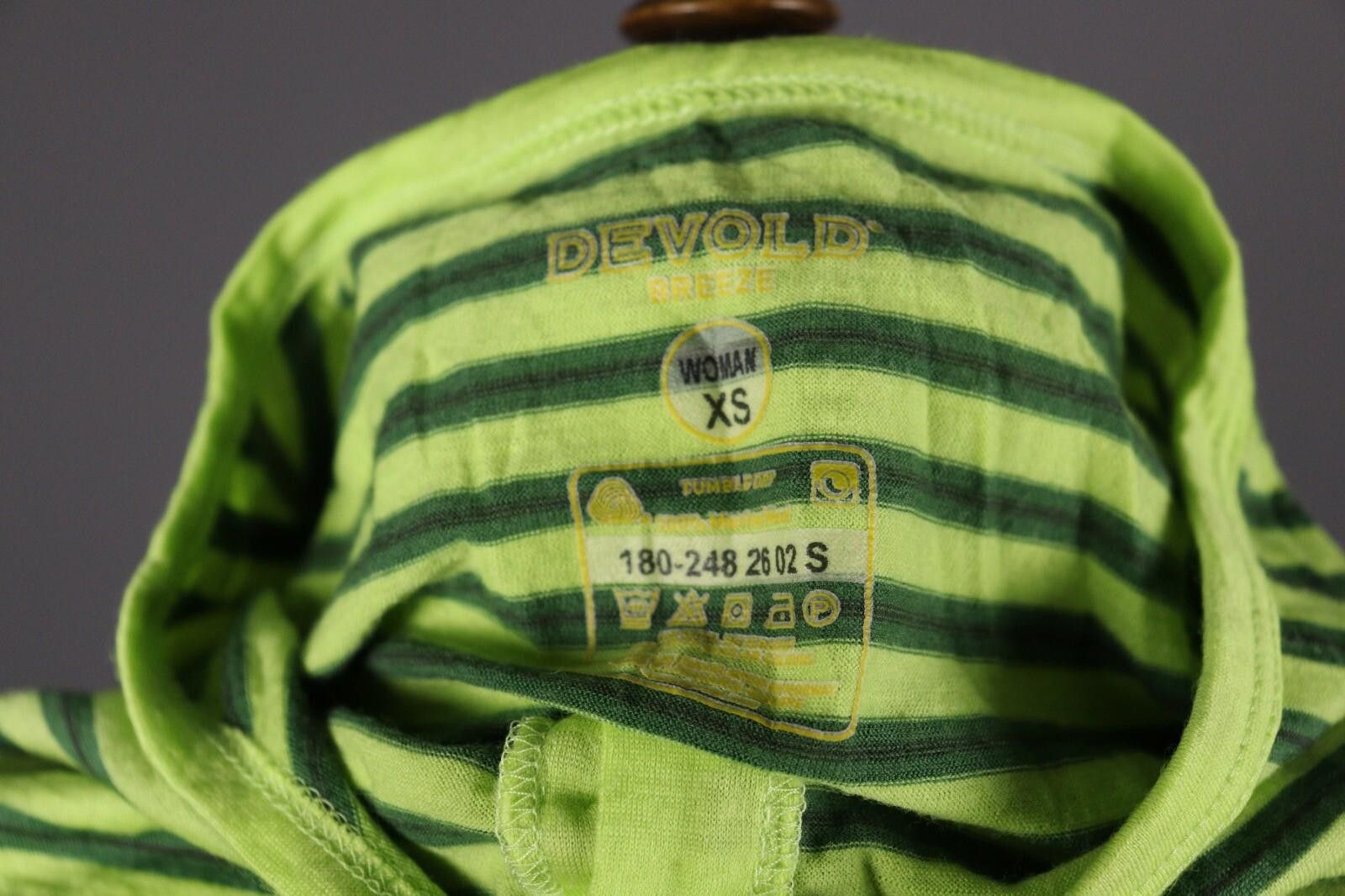 Designer Devold Breeze Multicolor Stripe Wool Base Layer Size XS Size XS / US 0-2 / IT 36-38 - 9 Thumbnail