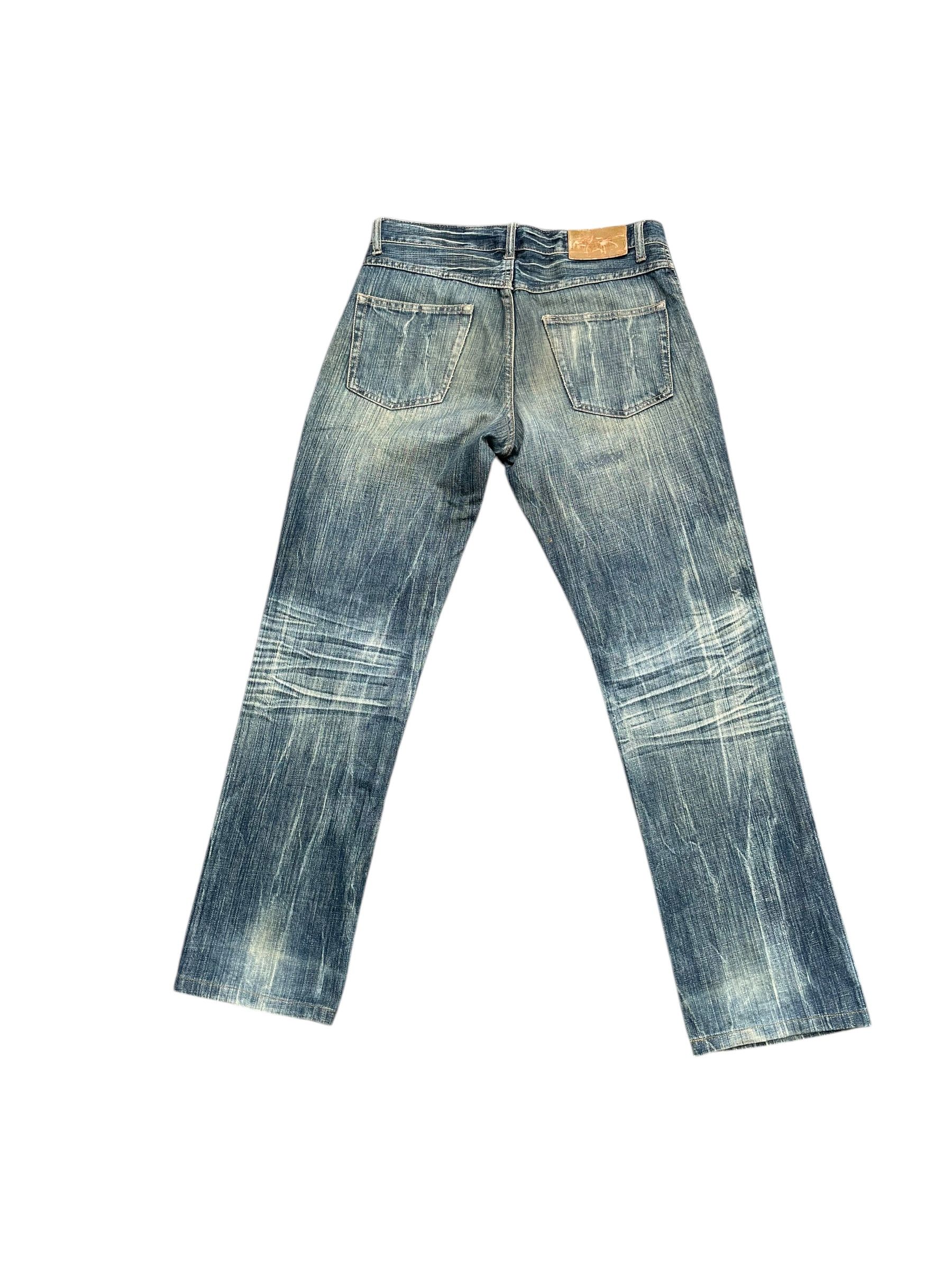 King King Jonathan Faded Wash Denim Size US 32 / EU 48 - 4 Thumbnail