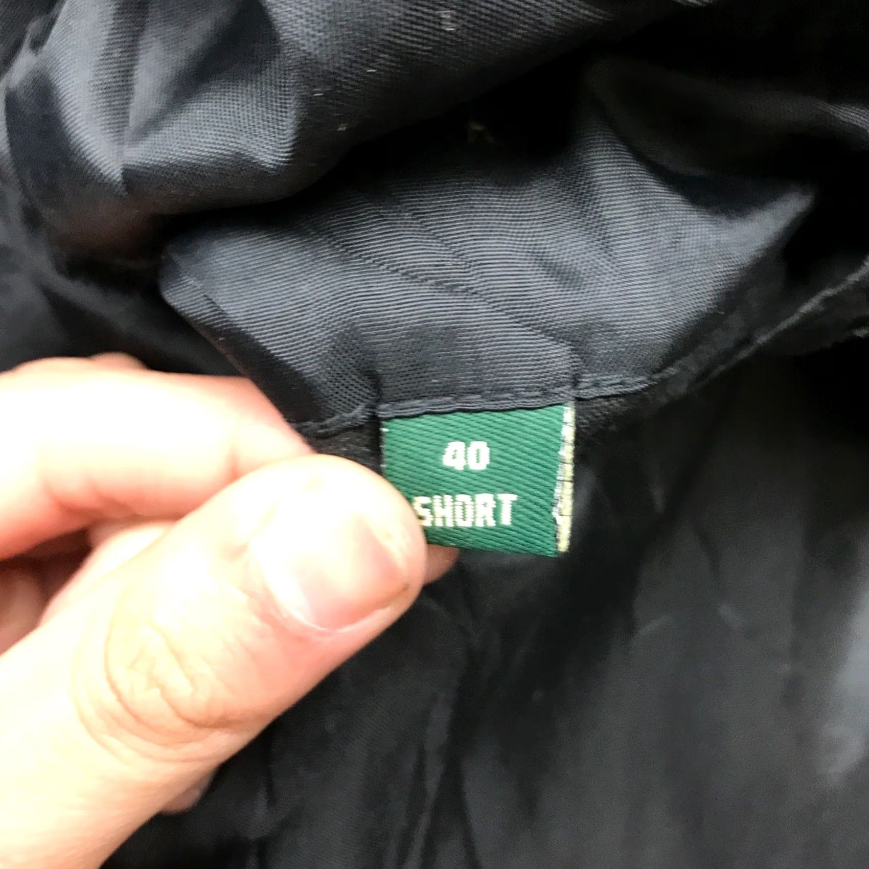 Ralph Lauren VINTAGE? No. Lauren Ralph Lauren Cashmere Blend Blazer Coat Jacket Mens Size 40 Short Black Blazer Cashmere Blend Jacket Mens 40 Short Black Size US 40 / EU 56 - 5 Thumbnail