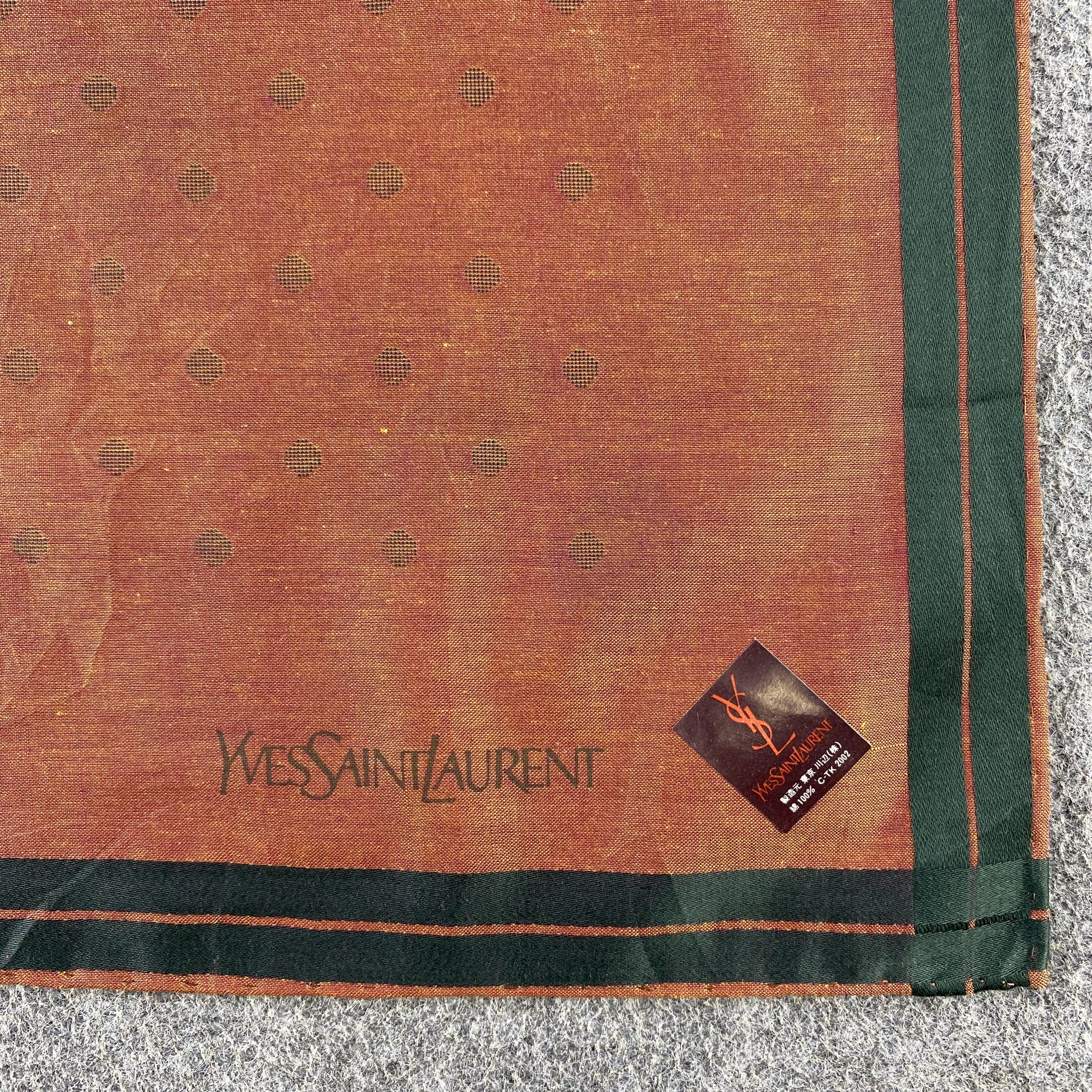 Vintage × Yves Saint Laurent Yves Saint Laurent Handkerchief/Neckerchief/Bandana HC710 Size ONE SIZE - 3 Thumbnail
