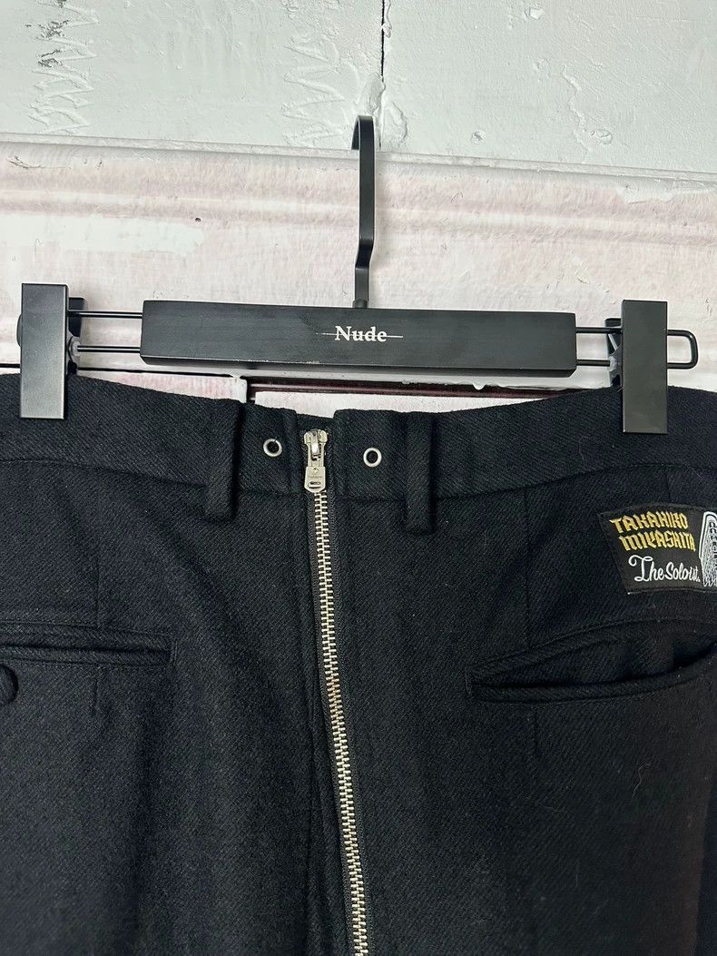 Takahiromiyashita The Soloist. black zippered trousers with front pockets-2508 Size US 44 / EU 60 - 4 Thumbnail