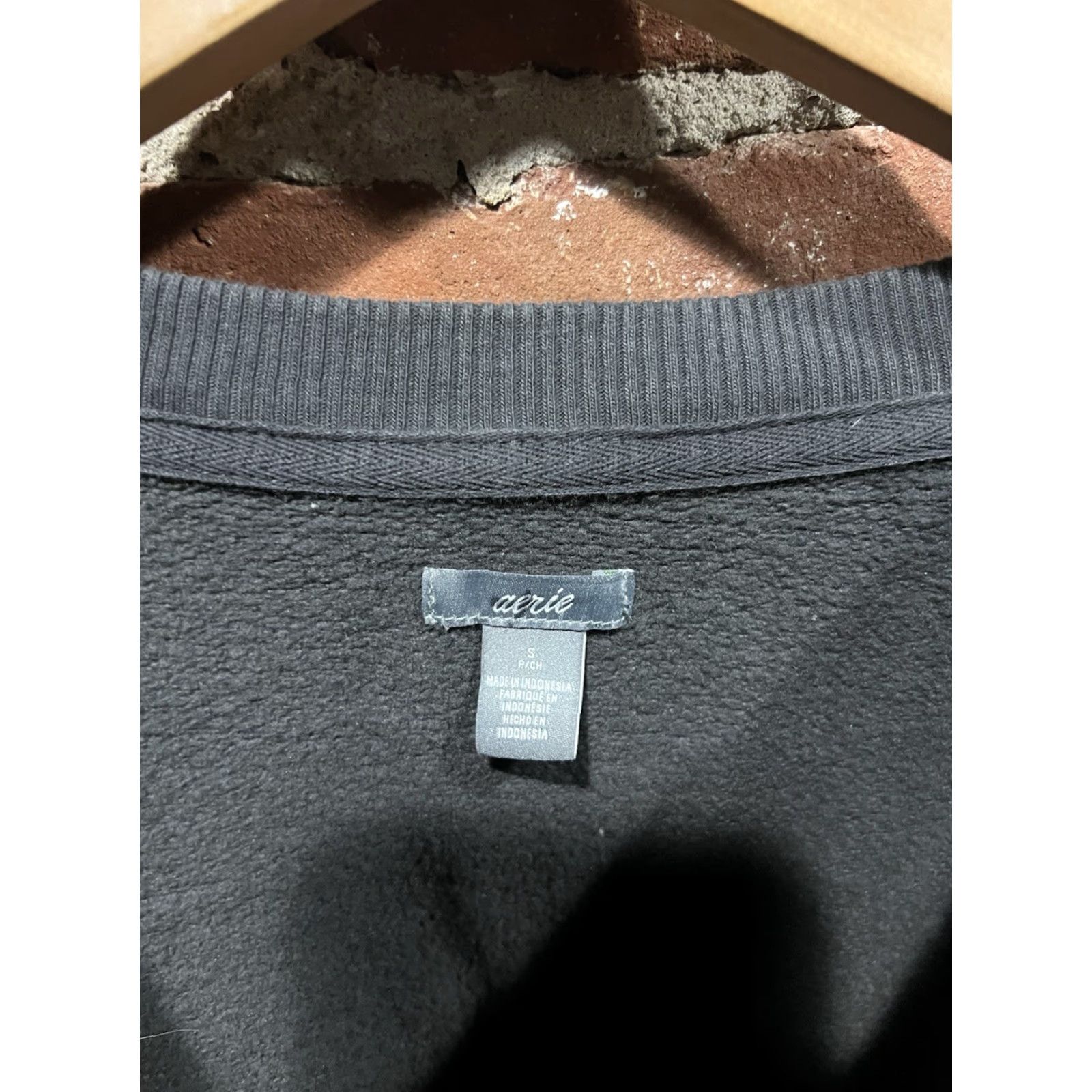 Vintage Aerie Pullover Sweatshirt Women Long Sleeve Gray Size S Size S / US 4 / IT 40 - 3 Thumbnail