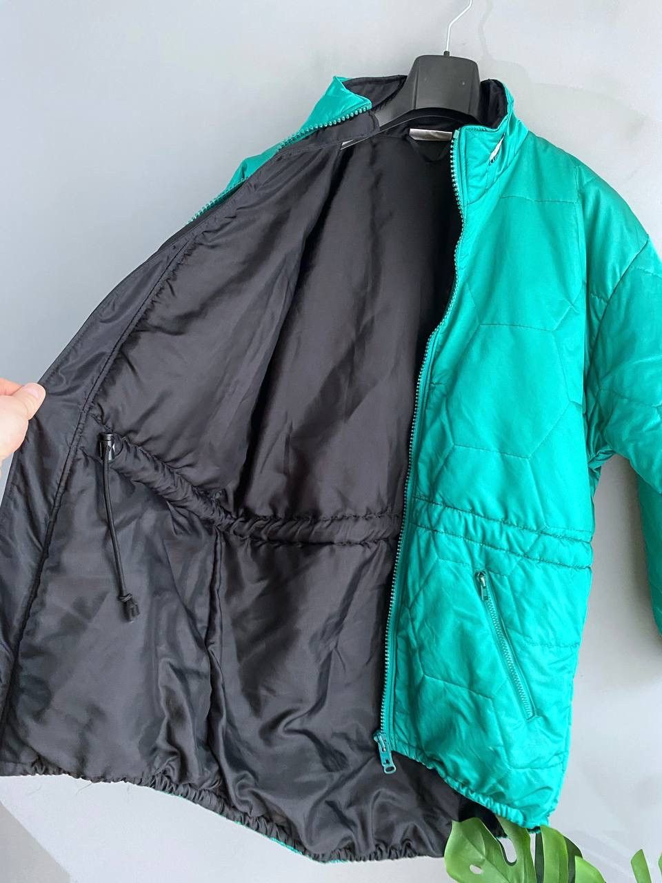 Adidas Vintage Adidas Equipment 90s Men's Green Quilted Jacket, M Size US M / EU 48-50 / 2 - 14 Thumbnail