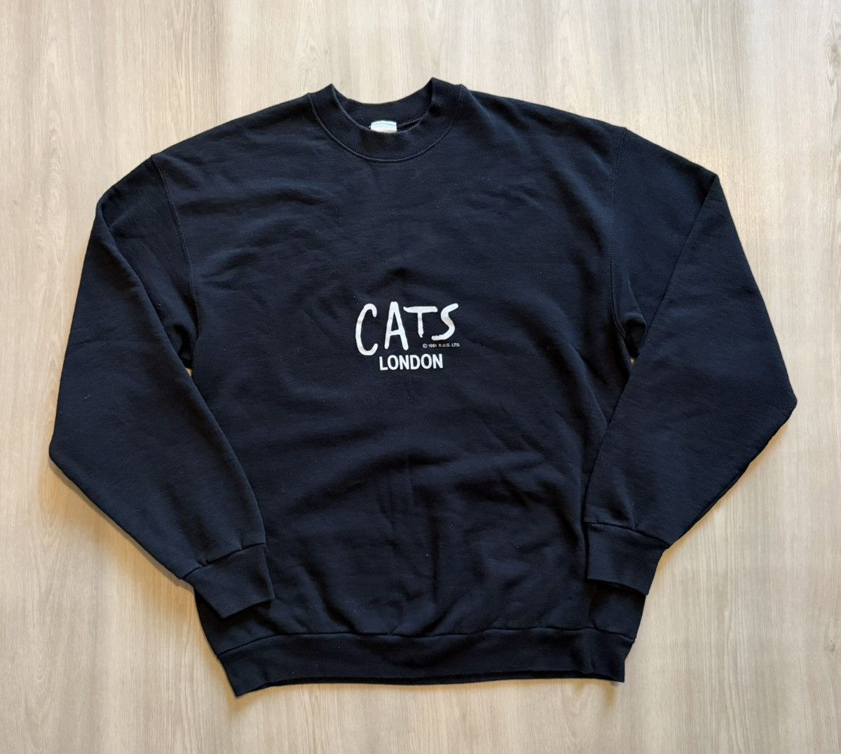Vintage Vintage 80s CATS Musical Broadway Crewneck Double Sided XL Size US XL / EU 56 / 4 - 2 Thumbnail