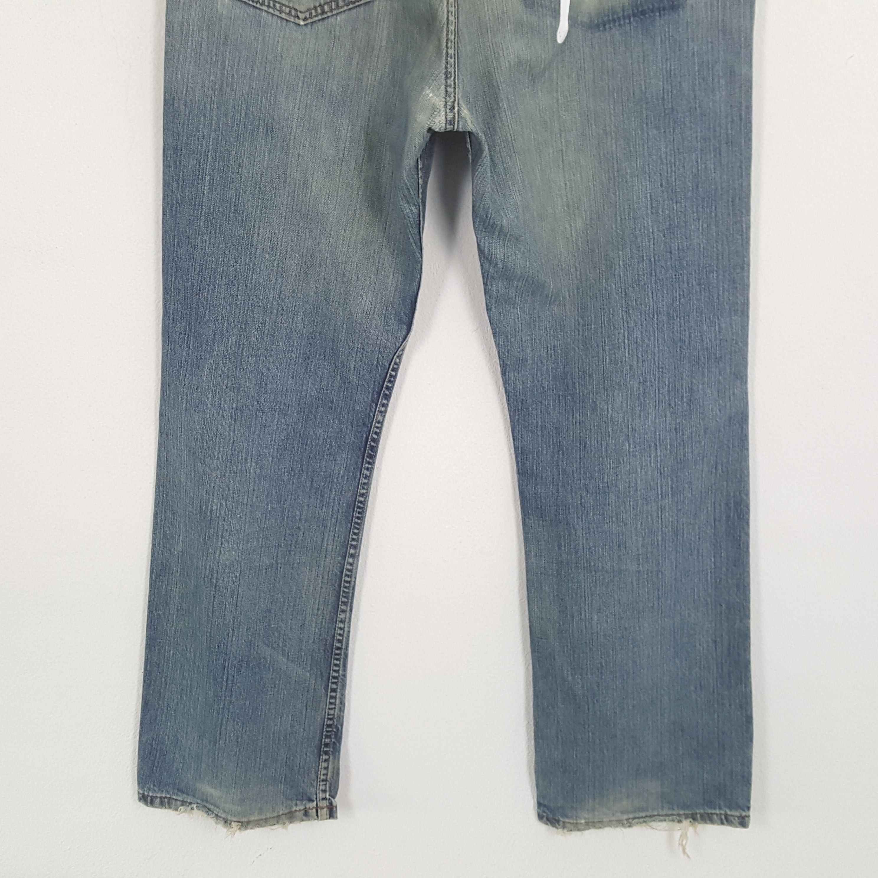 Stussy × Vintage Vintage STUSSY Streetwear Skateboard Logo Style Custom Jeans Size US 35 - 3 Thumbnail