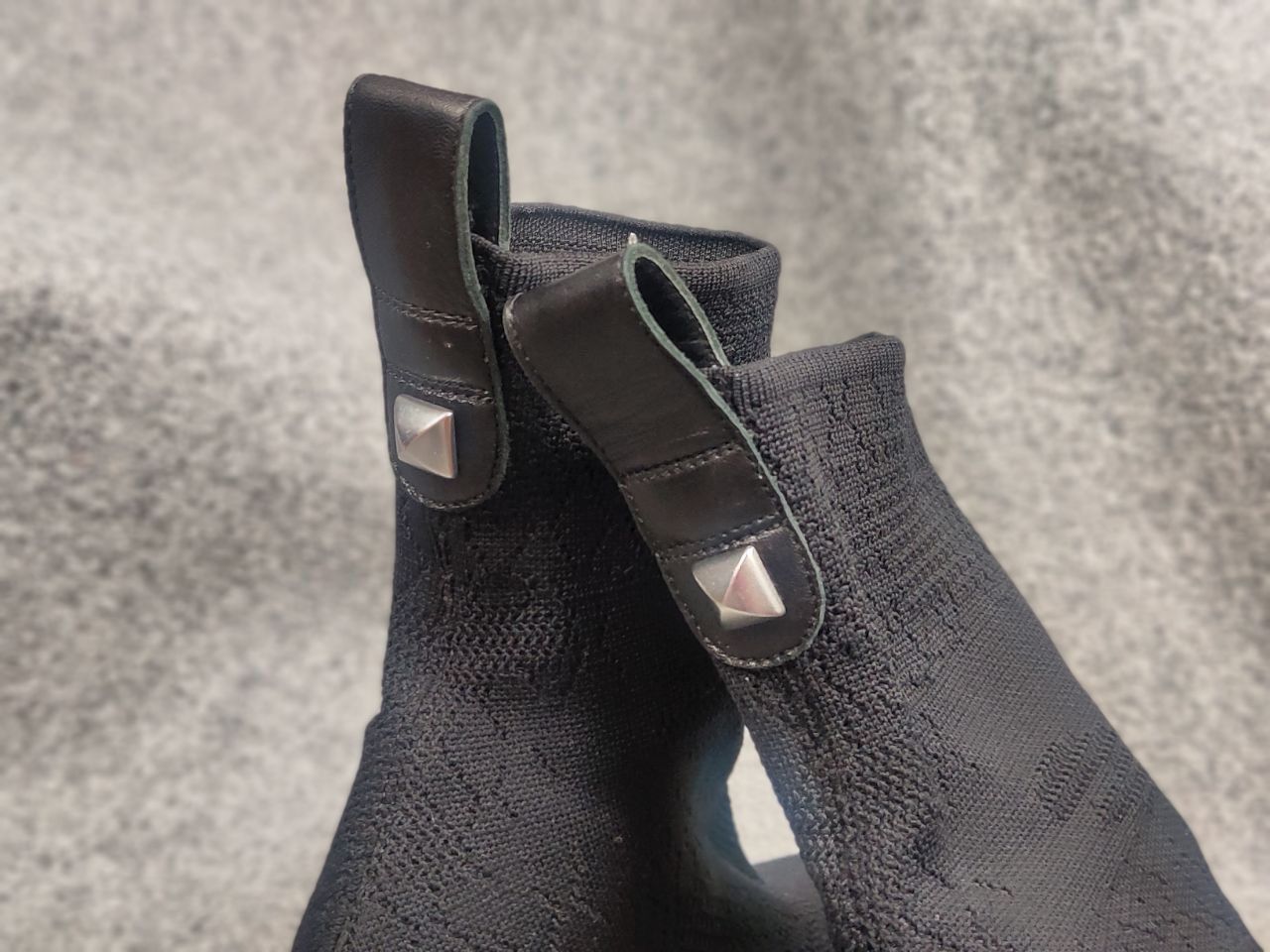 Zadig & Voltaire Zadig & Voltaire Design Studded Accents Sock Black Boots Size US 6 / IT 36 - 15 Thumbnail