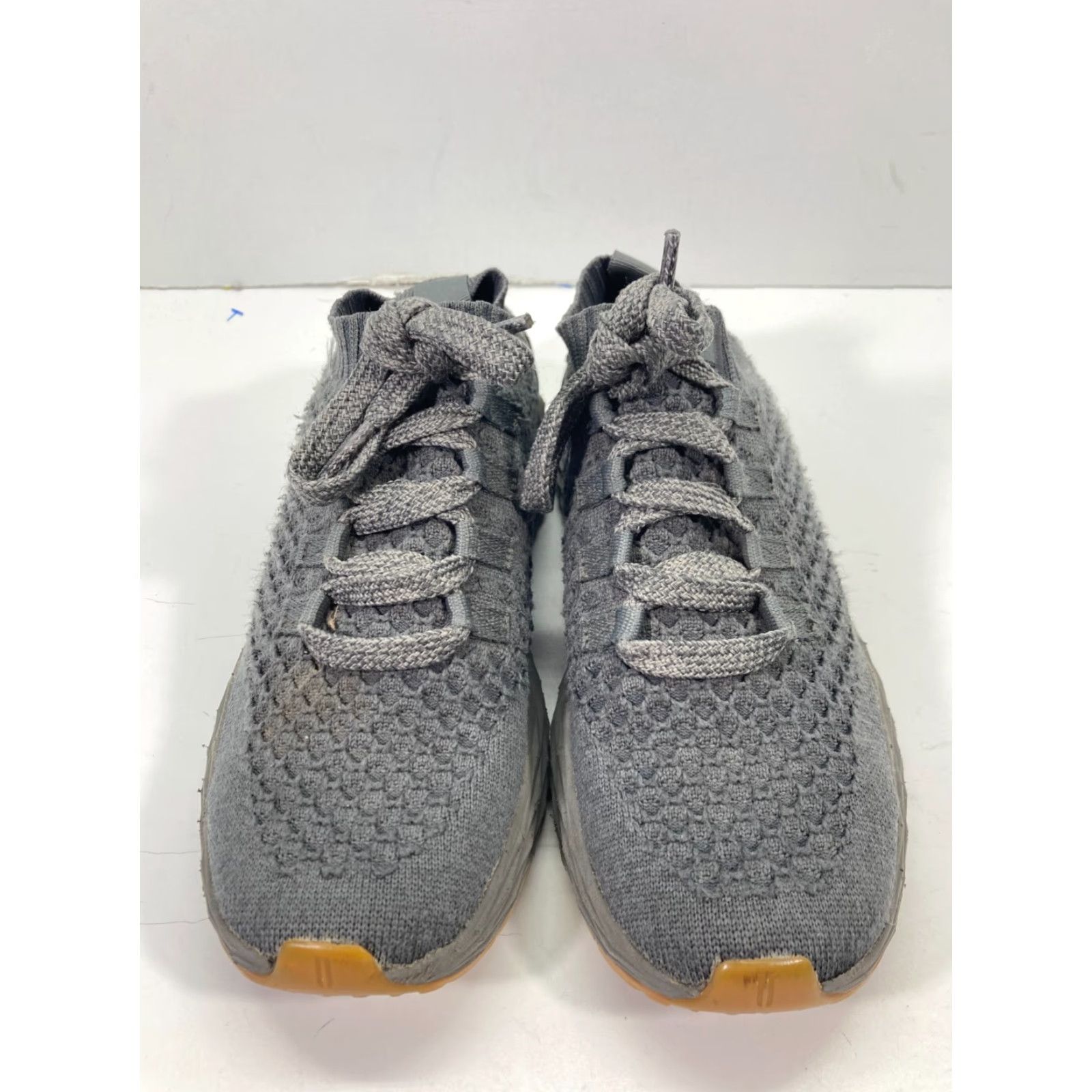 Vintage NOBULL Aspire Sneaker Womens US Size 9 Dark Grey Knit Lace Up Shoes, Low Top, Breathable Comfort, Cross Training, Gym & Training, Solid Gray, Sneakers Size US 9 / IT 39 - 4 Thumbnail