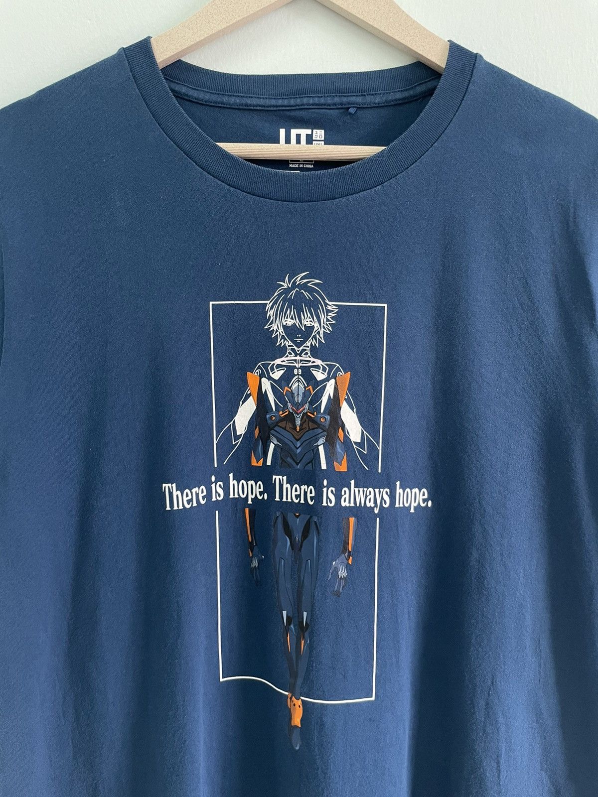 Anime × Japanese Brand × Vintage Neon Genesis Evangelion Tshirt Size US L / EU 52-54 / 3 - 3 Thumbnail