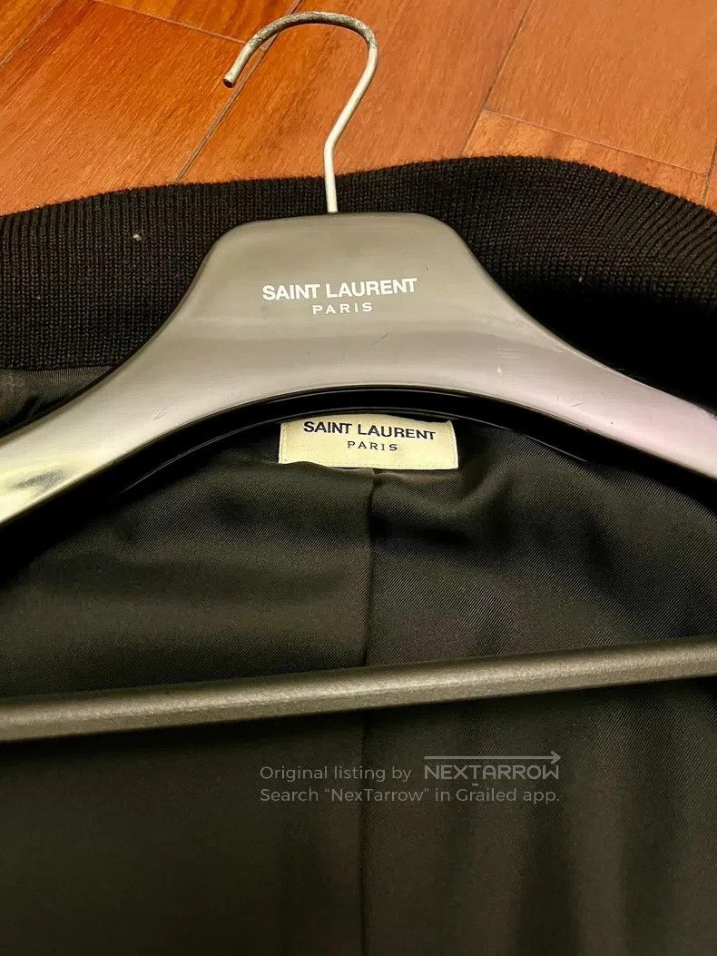 Saint Laurent Paris Saint Laurent Paris Baseball Jacket Coat Size US L / EU 52-54 / 3 - 5 Thumbnail