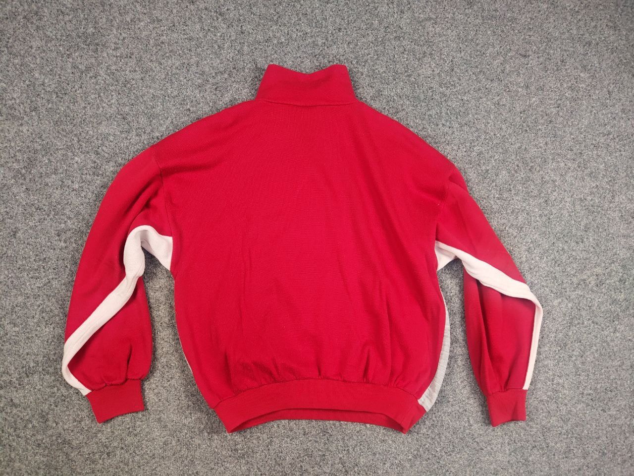 Nike Vintage 80's NIke Oregon USA TST Red Pullover Zip Sweatshirt Size US L / EU 52-54 / 3 - 10 Thumbnail