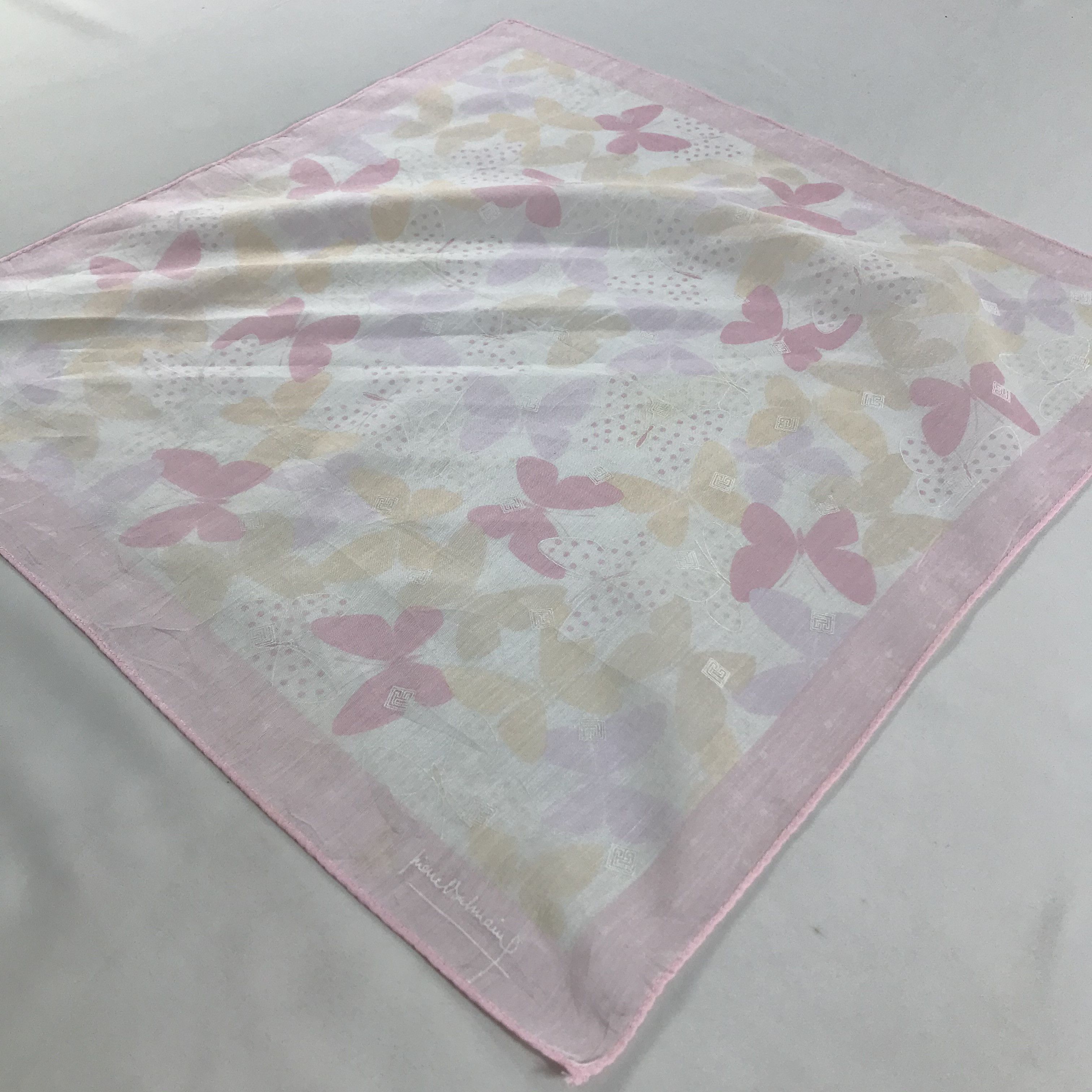 Pierre Balmain × Vintage Pierre Balmain Bandana / Handkerchief / Neckerchief - S1491 Size ONE SIZE - 2 Thumbnail