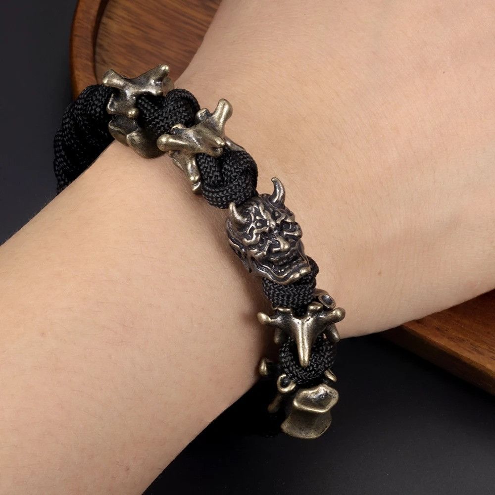 Jewelry Vintage Skull Bracelet Size ONE SIZE - 1 Thumbnail