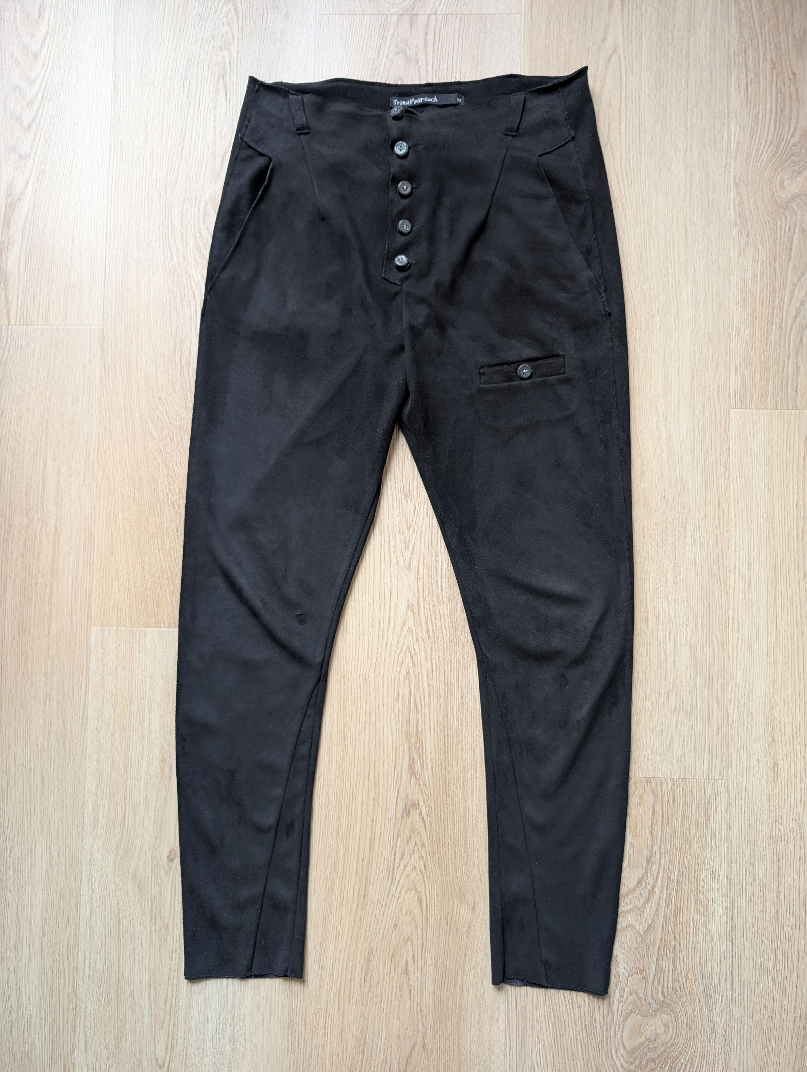 Transit Avant Garde Transit Par Such Straight Leg Pants Trousers Size 26" / US 2 / IT 38 - 1 Thumbnail