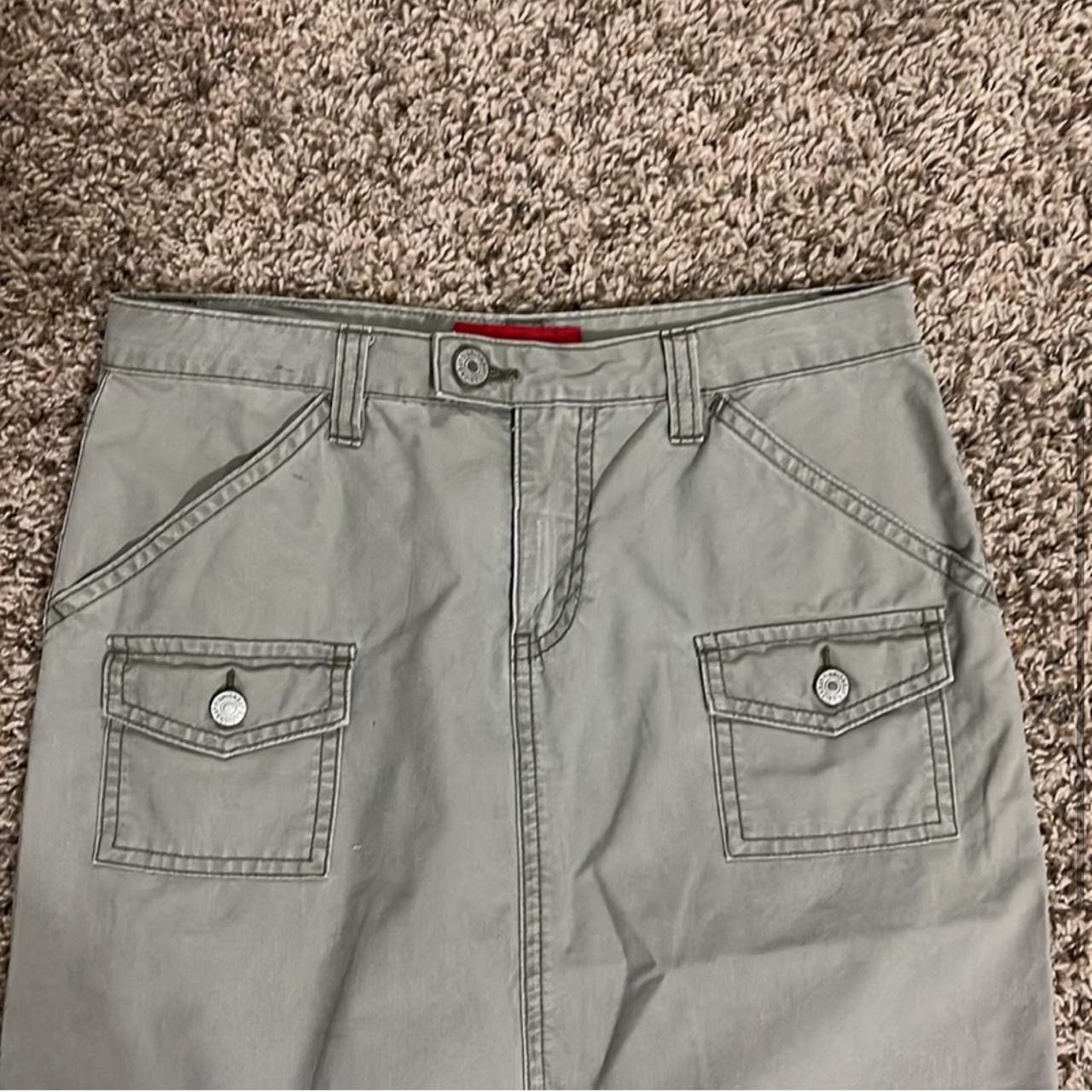 UNIONBAY × Vintage Y2K Union Bay Cargo Skirt Size 26" / US 2 / IT 38 - 2 Thumbnail
