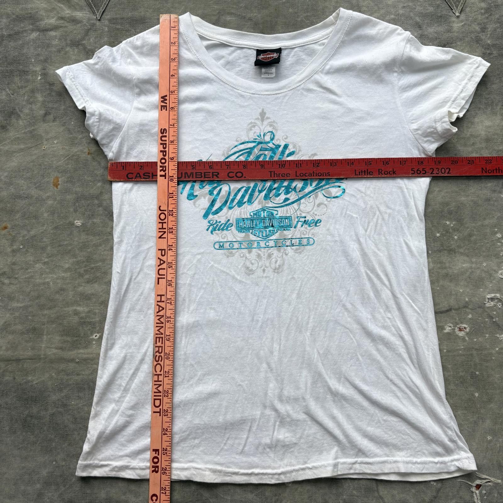 Harley Davidson Vintage Y2K Harley Davidson Louisiana Grunge Biker Shirt Size L / US 10 / IT 46 - 5 Thumbnail