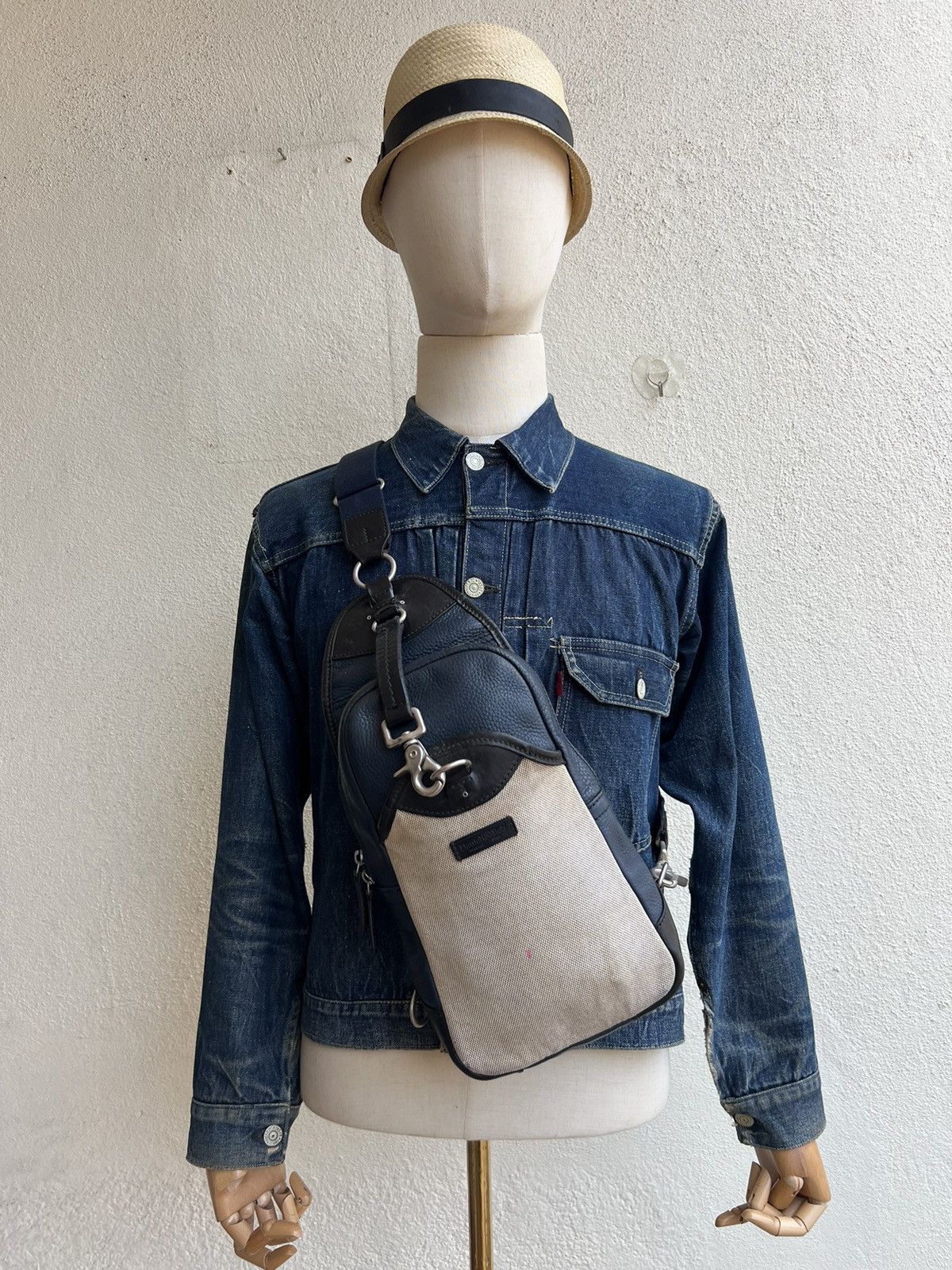 Barneys New York VTG Daniel & Bob X Barneys New York Handmade Crossbody Bag Size ONE SIZE - 4 Thumbnail