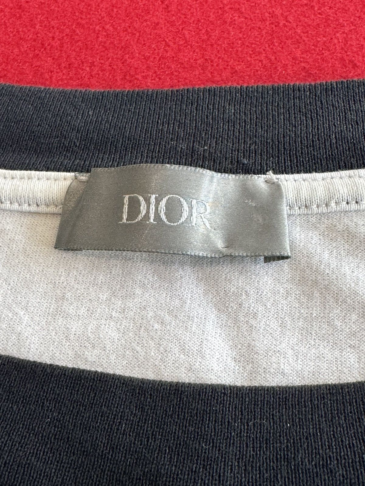 Dior Dior Atelier Embroidered Oblique White x Blk Size US L / EU 52-54 / 3 - 4 Thumbnail