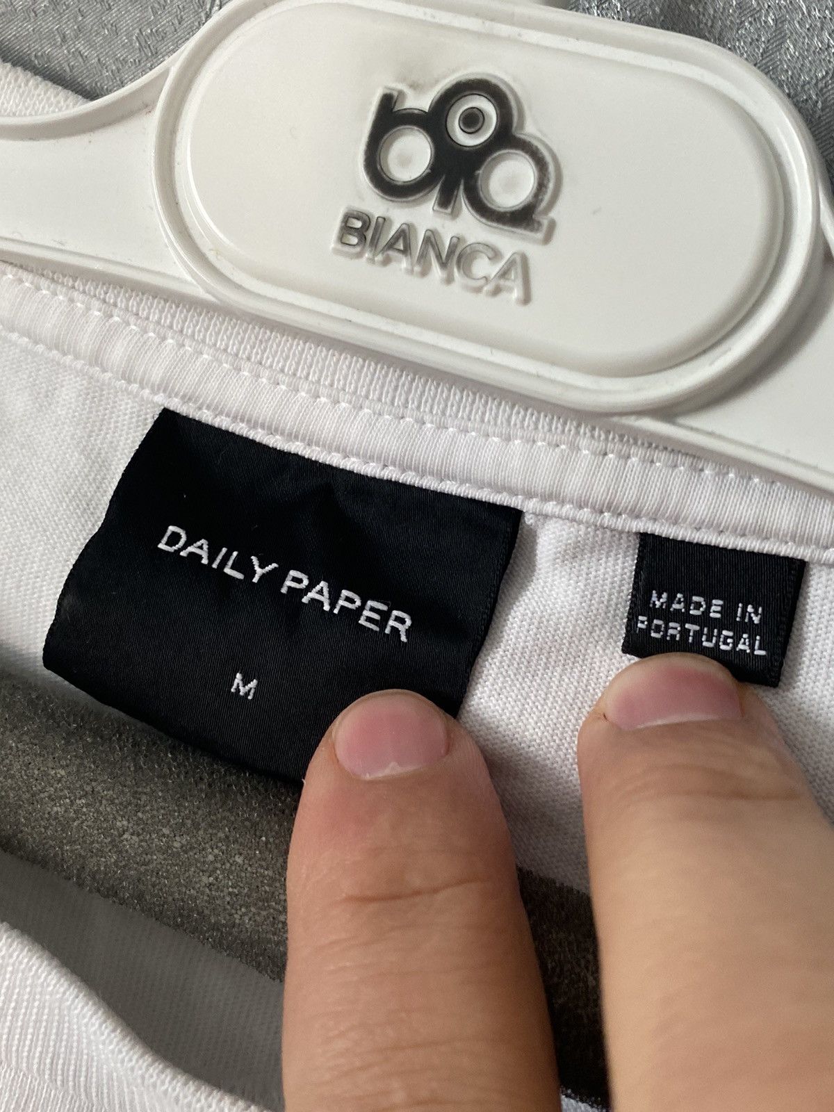 Daily Paper × Designer Daily Paper Logo T-shirt Drill Hype shirt Size US M / EU 48-50 / 2 - 4 Thumbnail