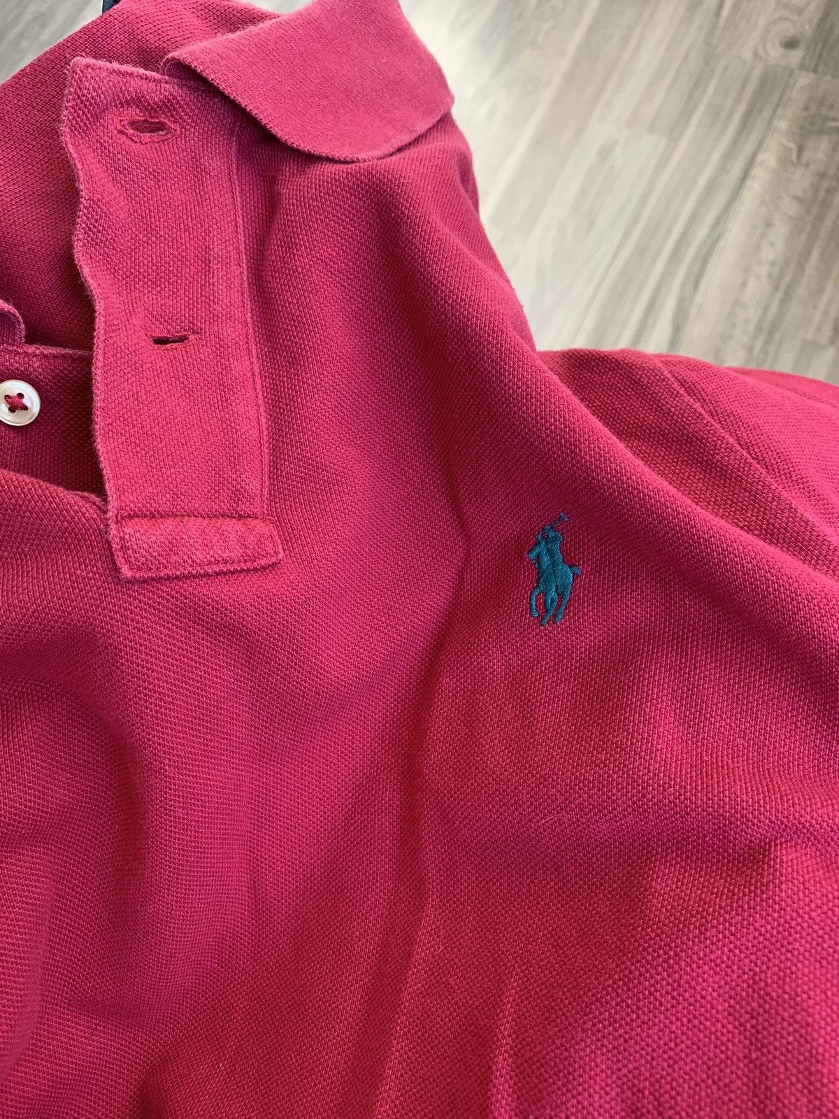 Polo Ralph Lauren Polo Ralph Lauren Faded Long Sleeve Rugby Vintage 90s RL Size US M / EU 48-50 / 2 - 3 Thumbnail