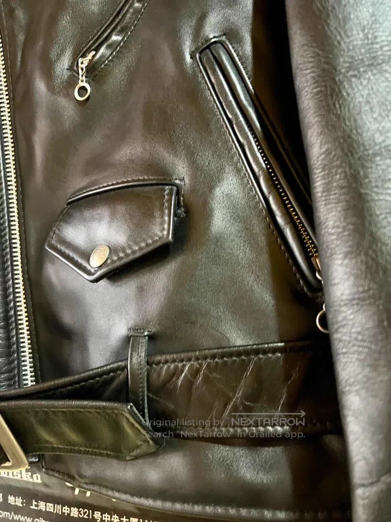 Schott Schott 618 Leather Jacket Size US XL / EU 56 / 4 - 3 Thumbnail