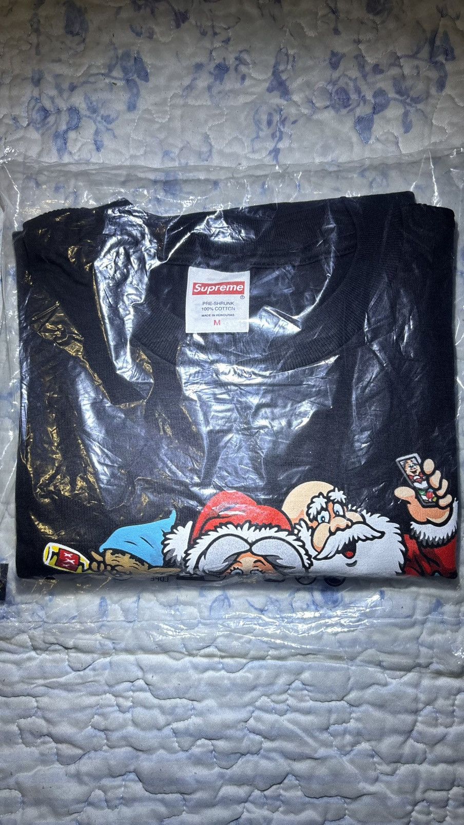 Supreme Supreme® “Naughty” Tee, Black (M) [F/W 2025, Week 17] Size US M / EU 48-50 / 2 - 2 Thumbnail
