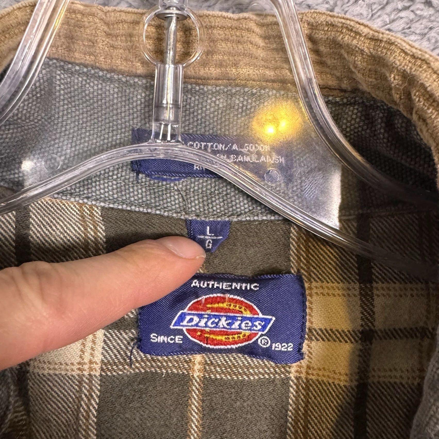 Dickies VINTAGE Dickies Jacket Mens L Chore Barn Workwear Field Utility Shirt Shacket Size US L / EU 52-54 / 3 - 7 Thumbnail