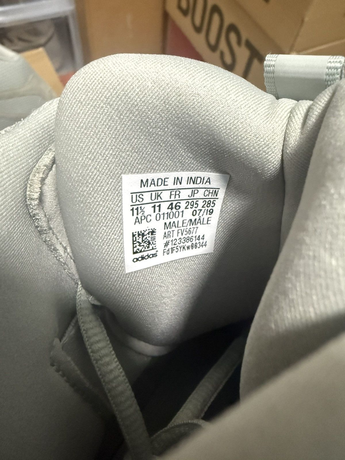 Adidas × Kanye West Adidas Yeezy Desert Boot Salt Size US 11.5 / EU 44-45 - 8 Thumbnail
