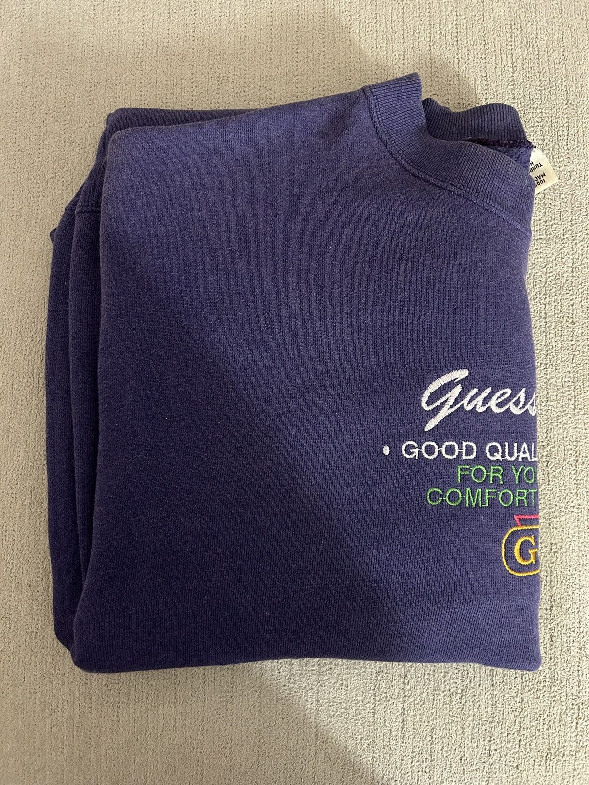 Guess Guess Jeans by Degrees Marciano Deep Purple Sweater Size US M / EU 48-50 / 2 - 3 Thumbnail