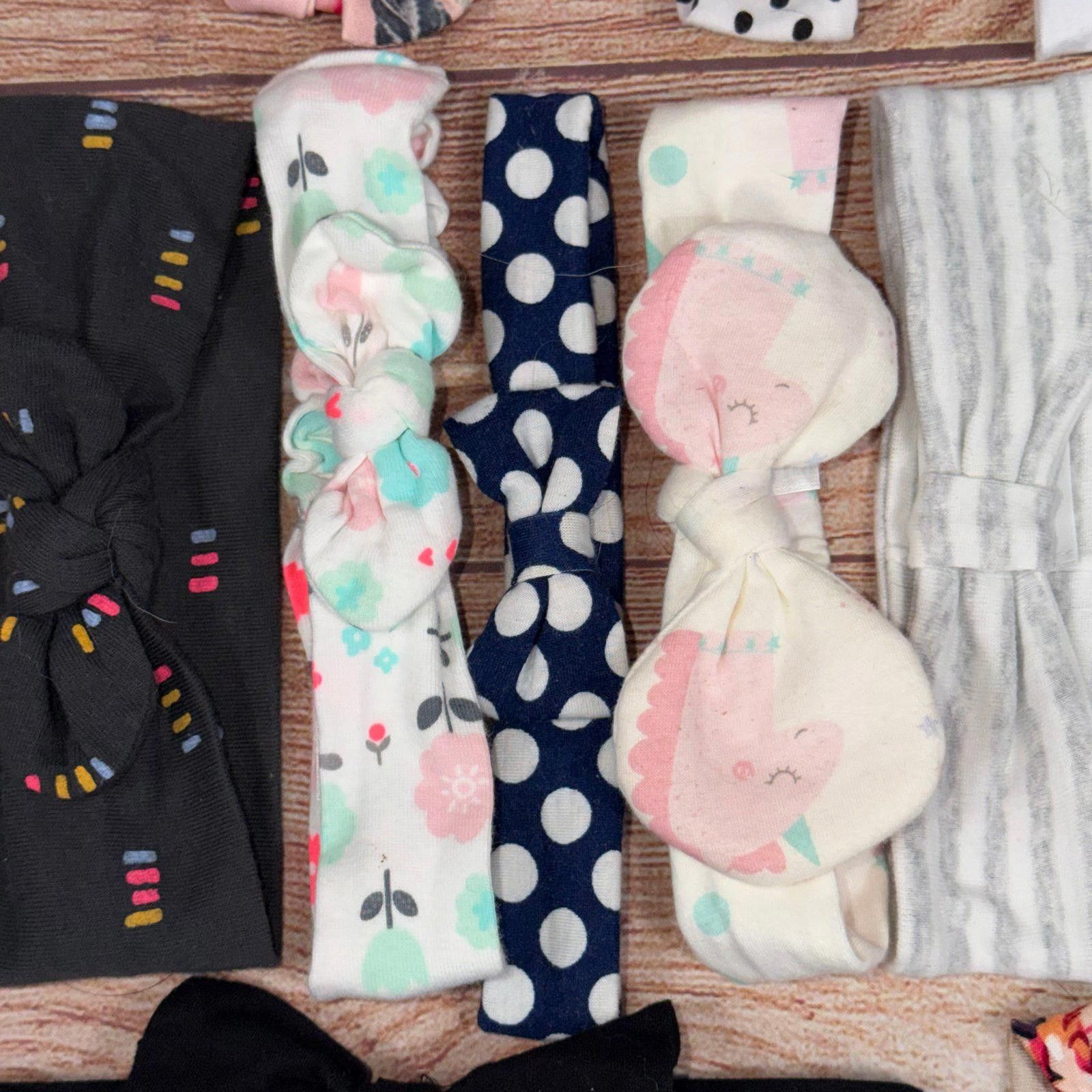 Other Assorted Baby/Toddler Patterned and Solid Color Headbands Size ONE SIZE - 5 Thumbnail