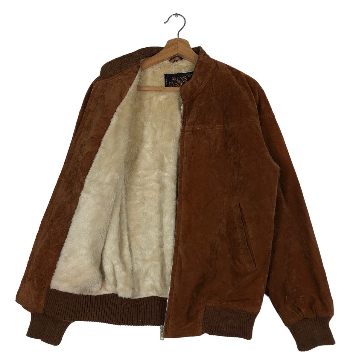 Japanese Brand 🔥Riot Riot Vintage Bomber Jacket Suede Leather Rick Owens Size US L / EU 52-54 / 3 - 11 Thumbnail