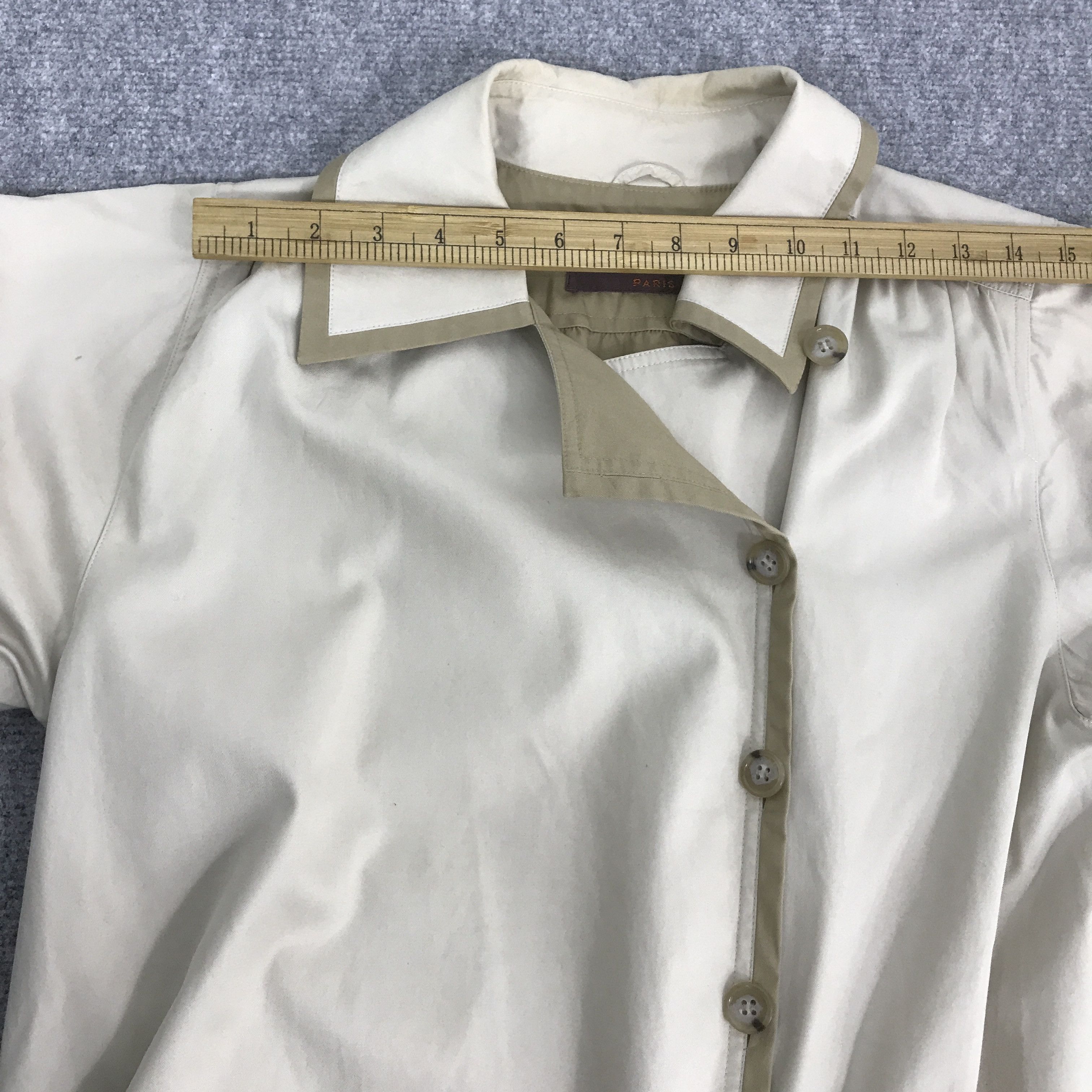 Yves Saint Laurent YVES SAINT LAURENT LONG BUTTON JACKET K73B2 Size US L / EU 52-54 / 3 - 6 Thumbnail
