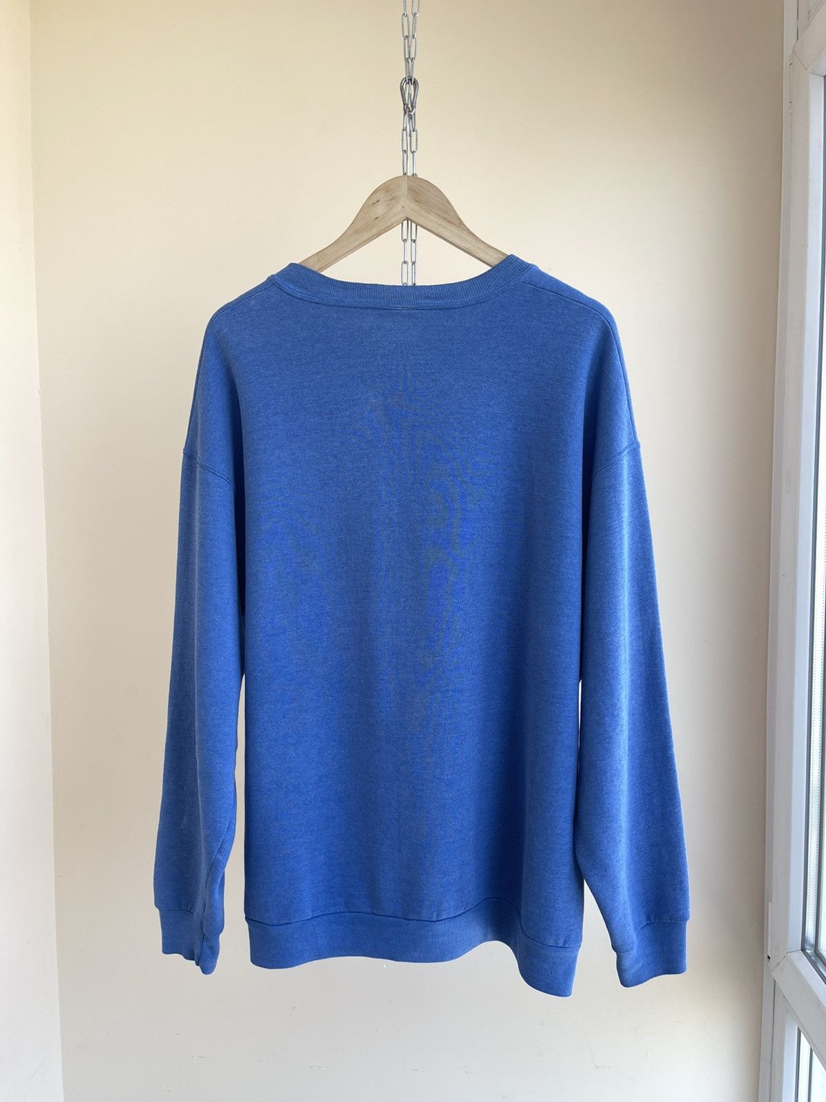 Vintage Olympique De Marseille Logo Football Sweatshirt 90s Soccer Size US XL / EU 56 / 4 - 2 Thumbnail