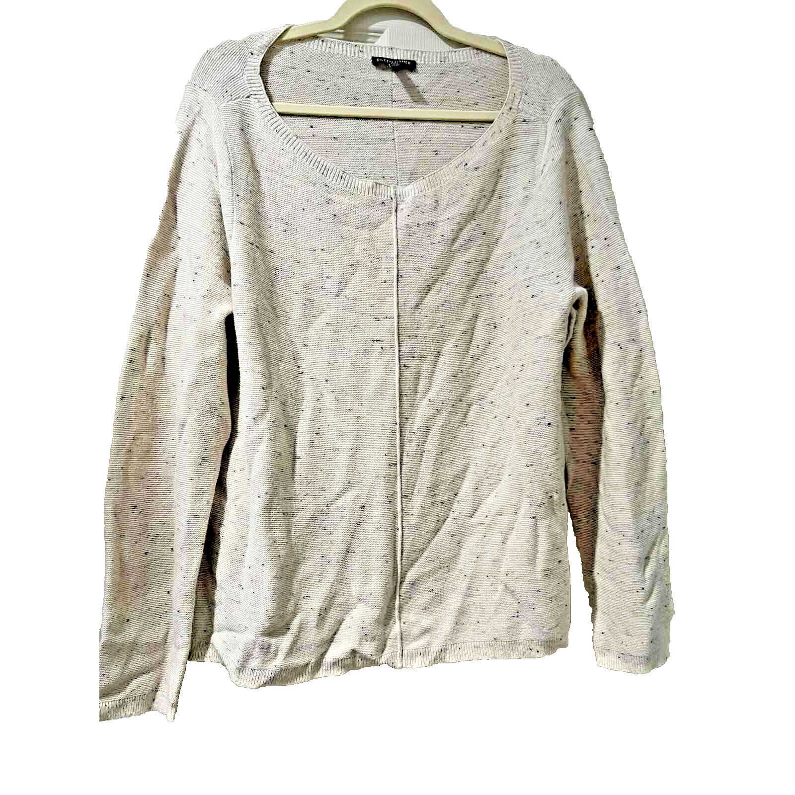 Eileen Fisher EILEEN FISHER Sweeter Lond Sleeve Organic Size XL A000503 Size XL / US 12-14 / IT 48-50 - 1 Thumbnail