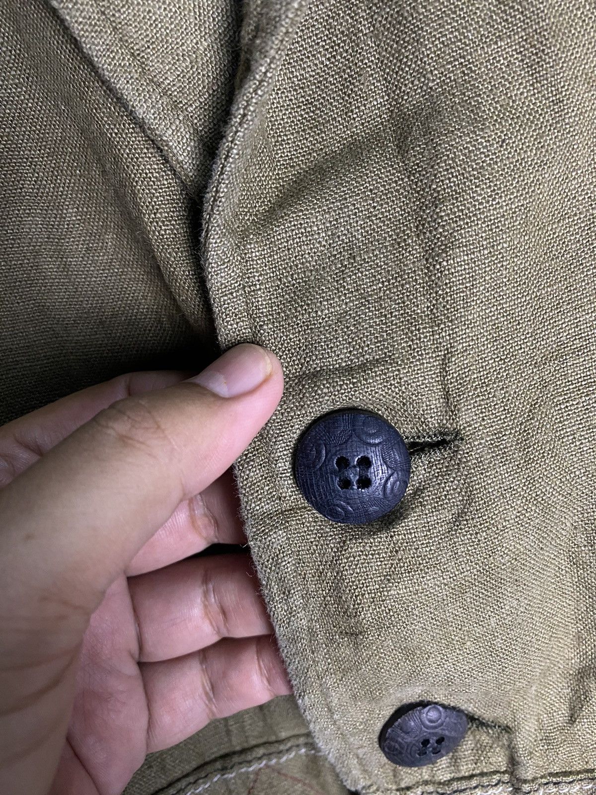 Designer × Frank Leder Frank Leder Linen Coat Size US S / EU 44-46 / 1 - 7 Thumbnail