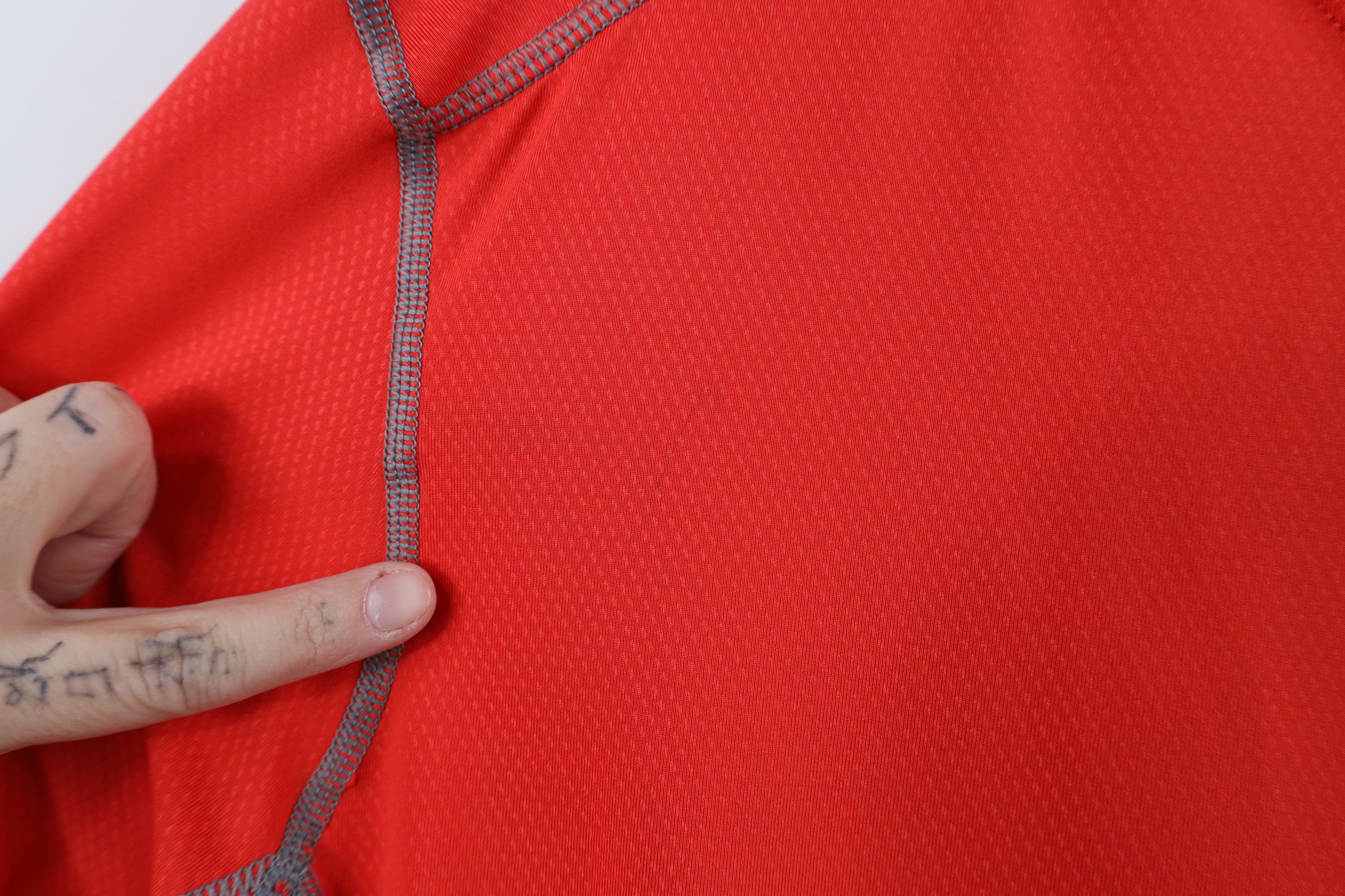 Nike × Vintage Nike Pro Combat Hypercool Training Long Sleeve T-Shirt Red Size US XL / EU 56 / 4 - 6 Thumbnail