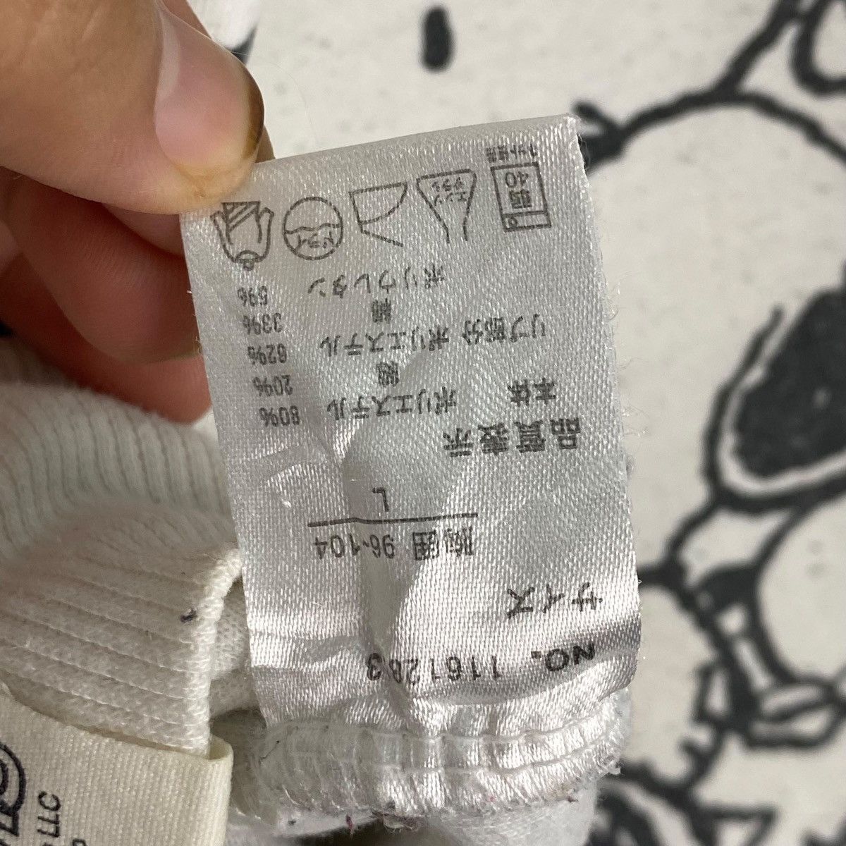 Designer × Vintage Vintage Peanuts Snoopy Uniqlo Hoodie Sweater White Size M / US 6-8 / IT 42-44 - 9 Thumbnail