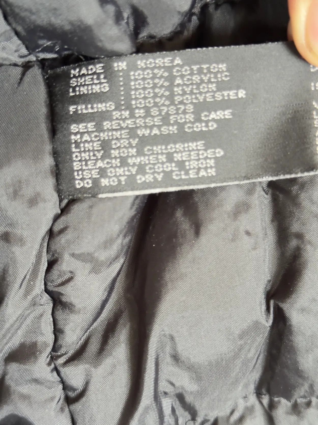 Starter Vintage varsity puffer bomber jacket shearling lining size L Size US L / EU 52-54 / 3 - 11 Thumbnail